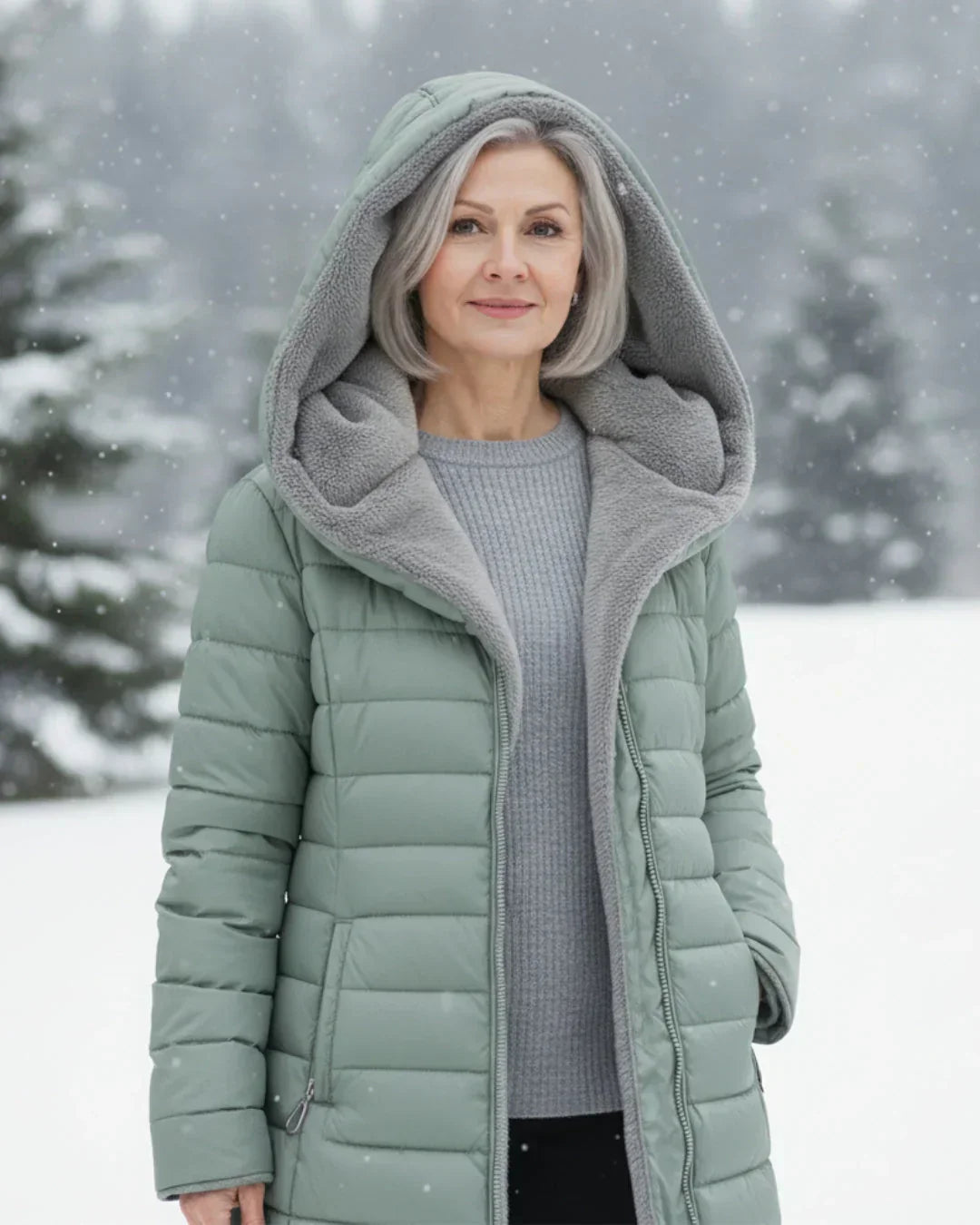 Olivia | Vadderad vinterjacka
