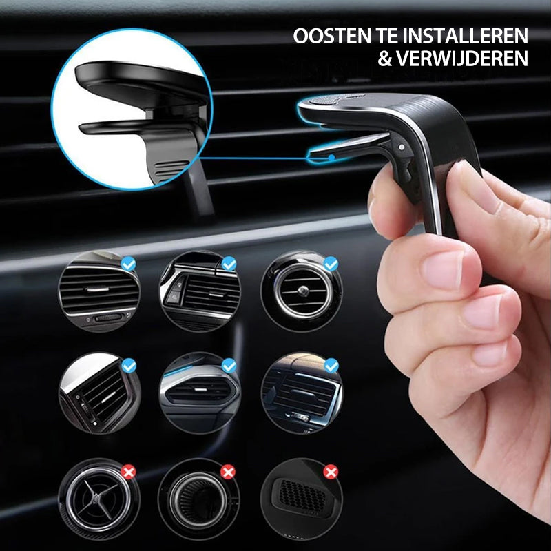 Magnetische autotelefoonhouder