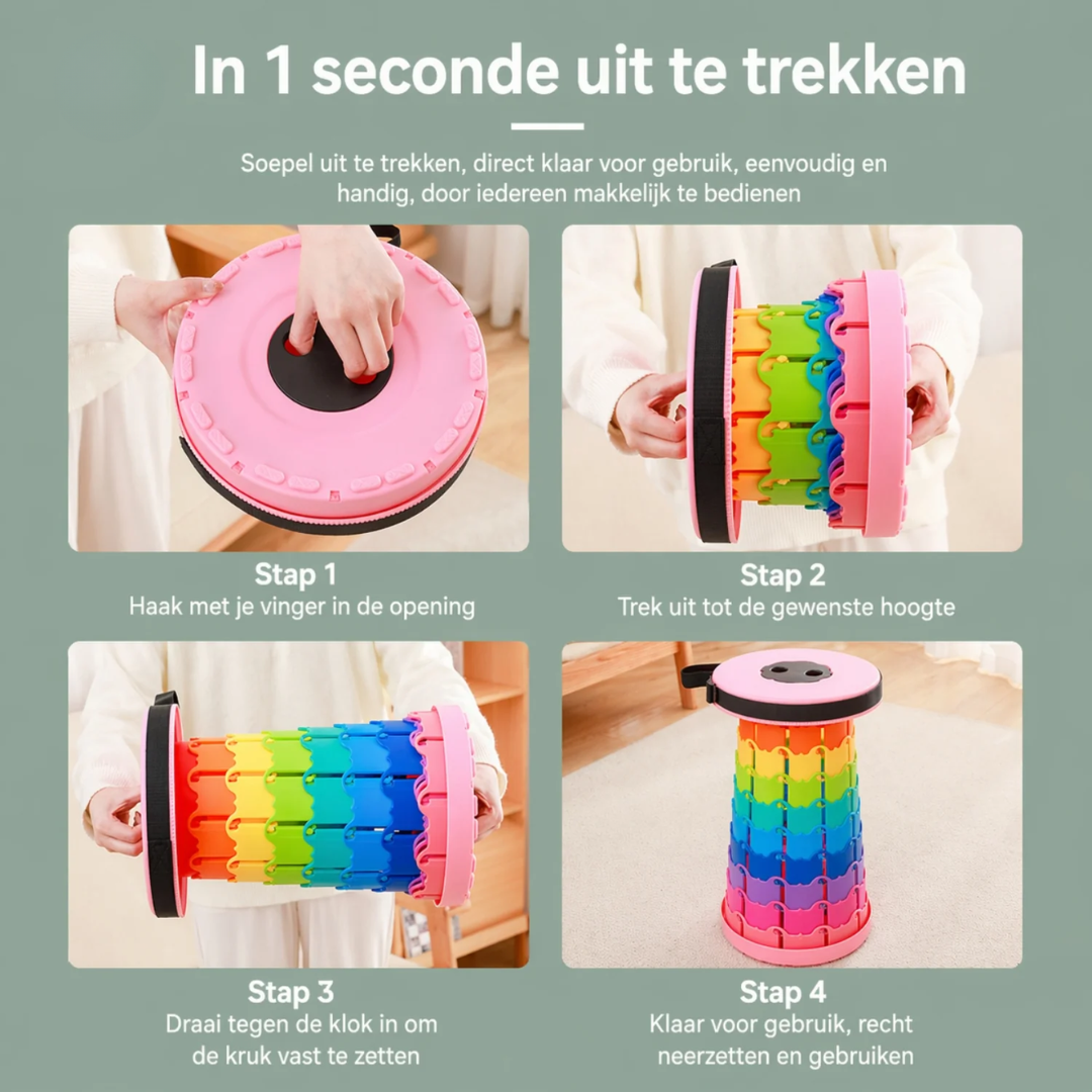 Calviro FlexSit™ Telescopische Kruk