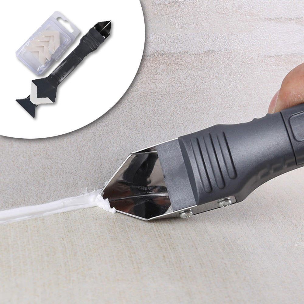 3-in-1 Siliconen plamuur gereedschap