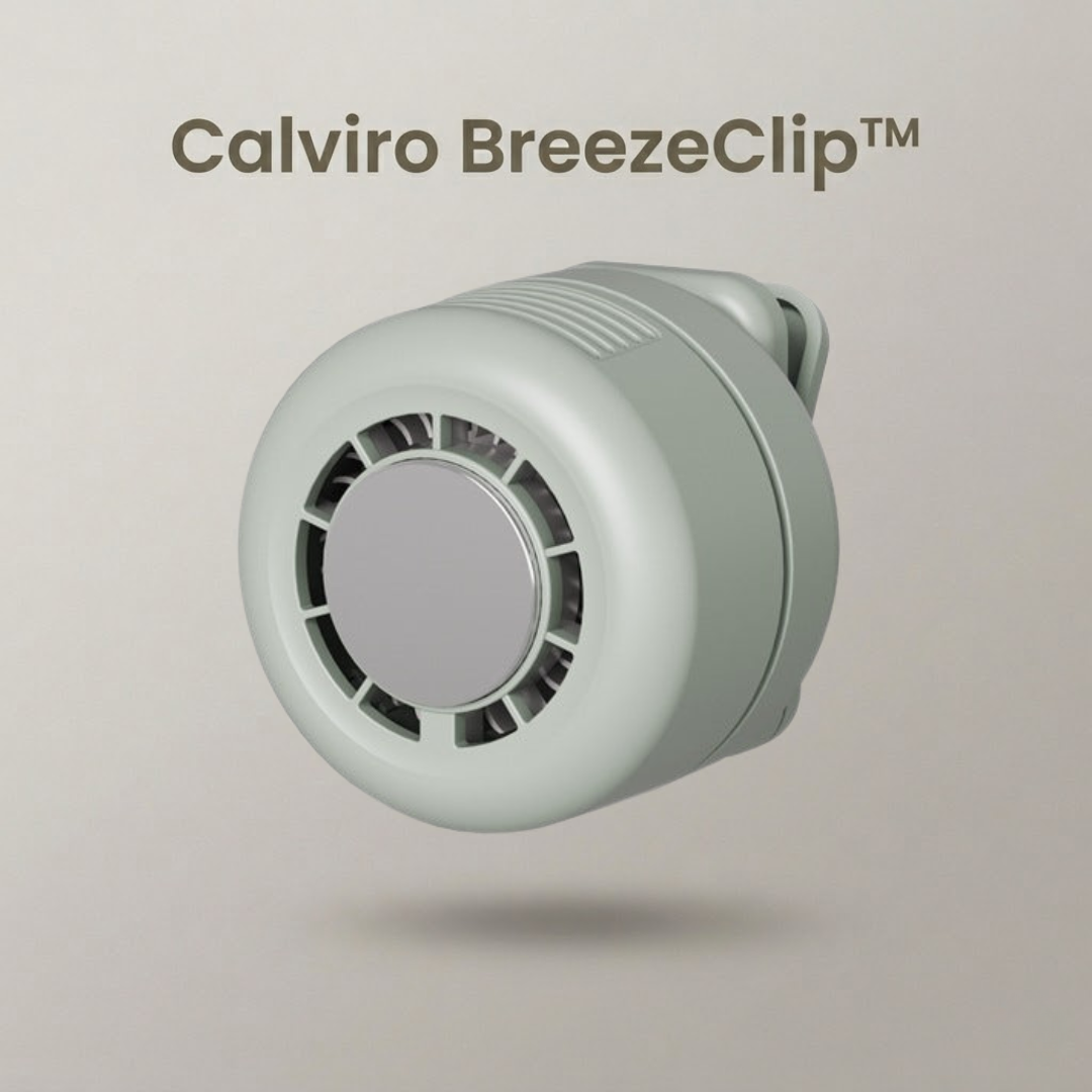 Calviro BreezeClip™ Mini Ventilator