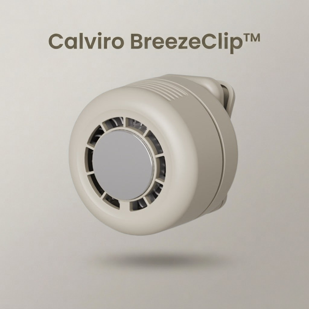 Calviro BreezeClip™ Mini Ventilator