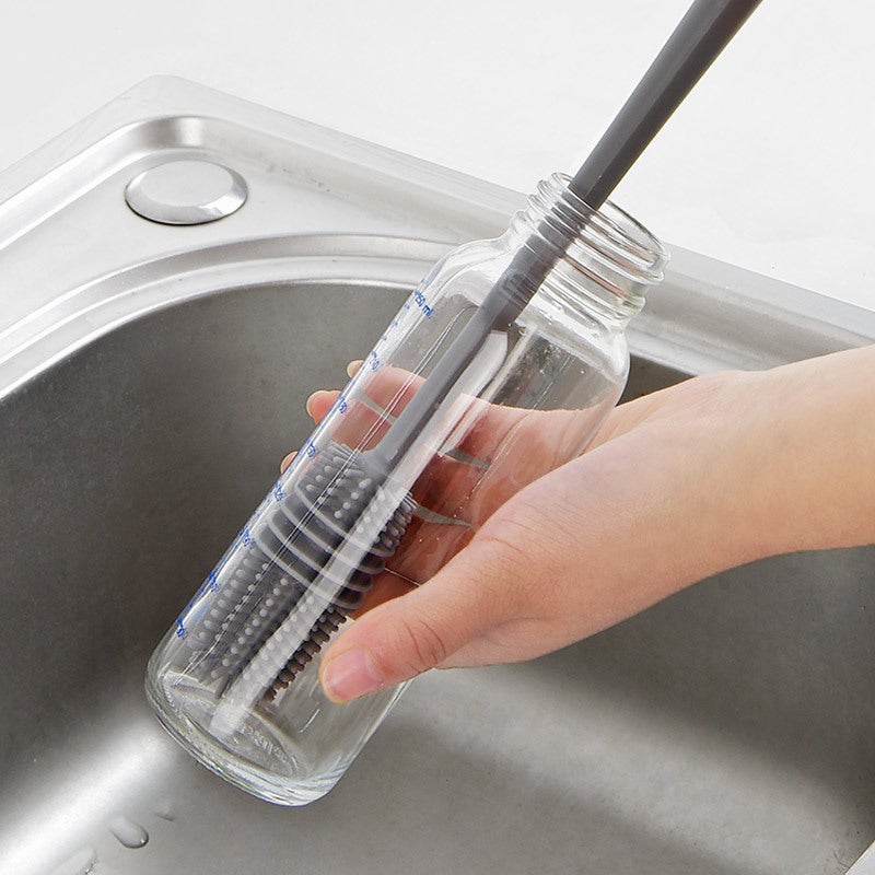 Allround fles reinigingsborstel en bekerborstel