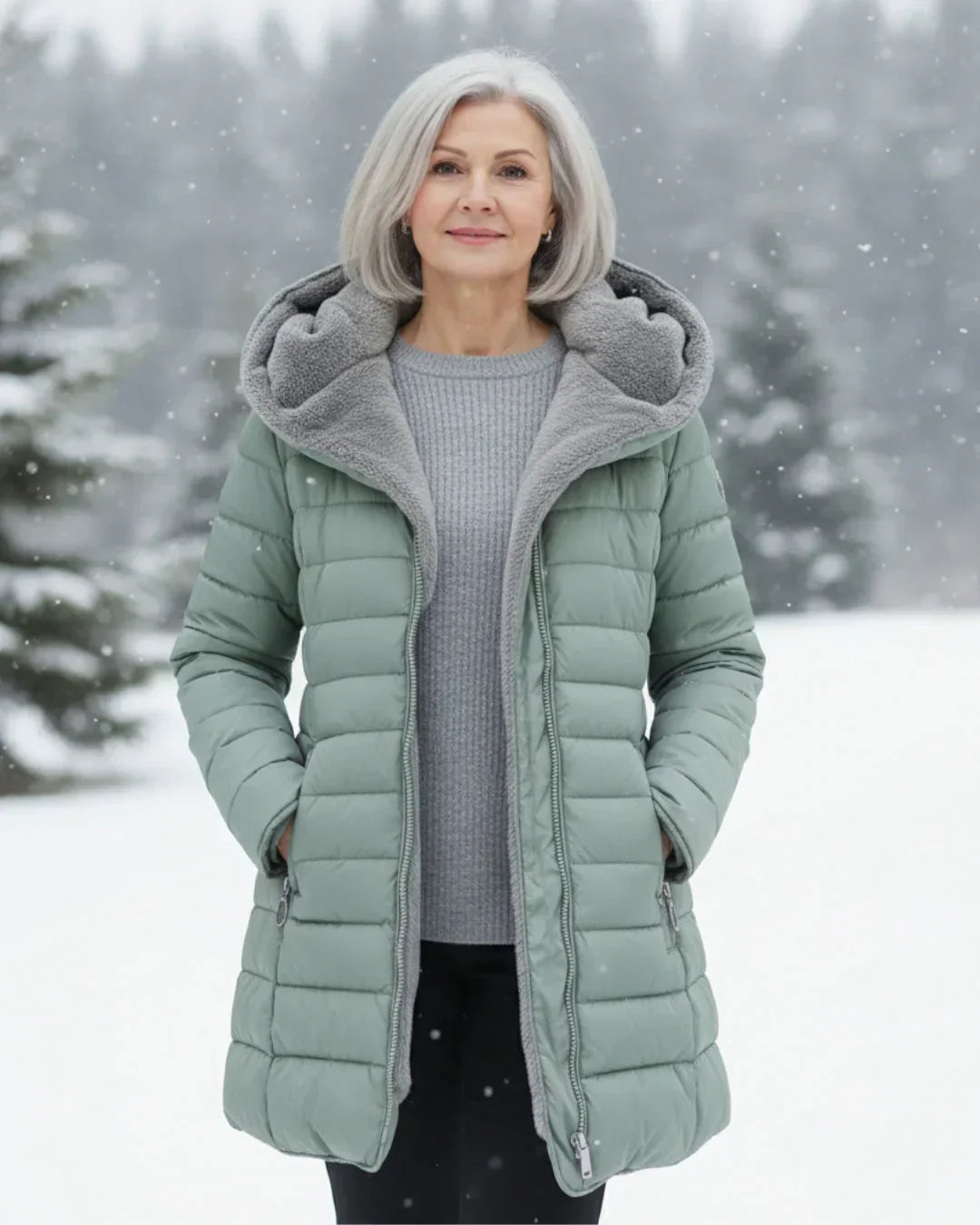 Olivia | Vadderad vinterjacka