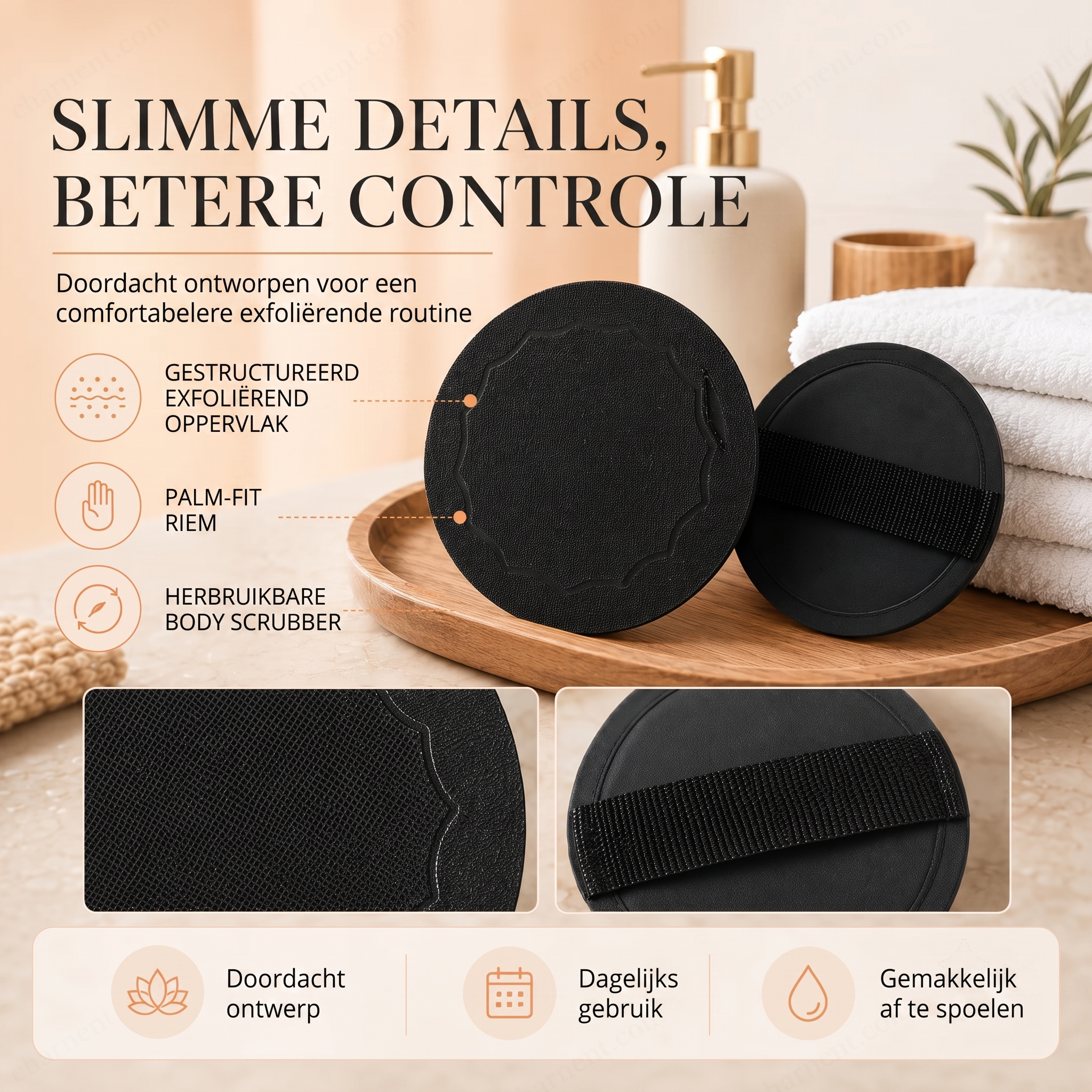 Calviro SoftScrub™ Badhandschoen