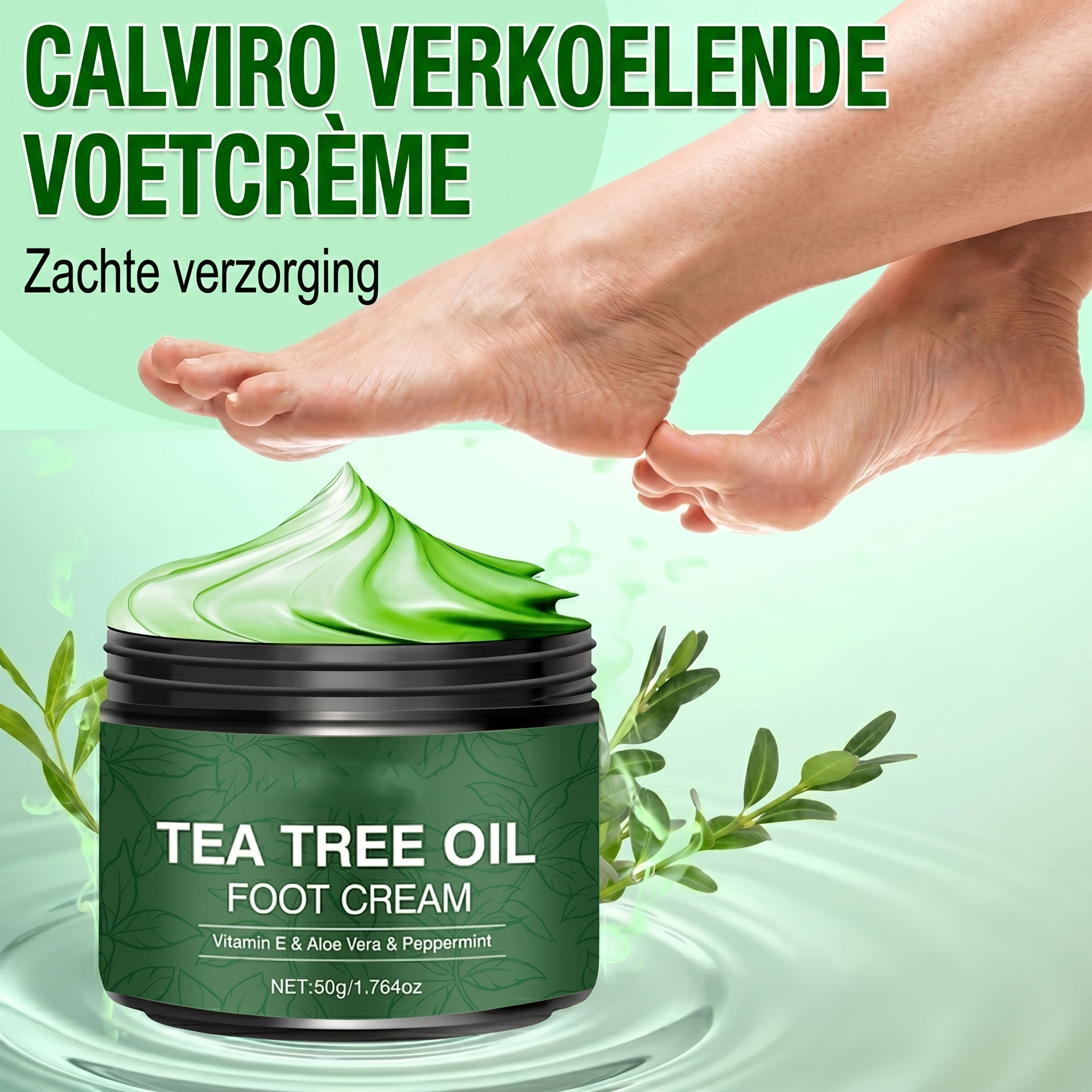 Calviro Verkoelende Voetcrème