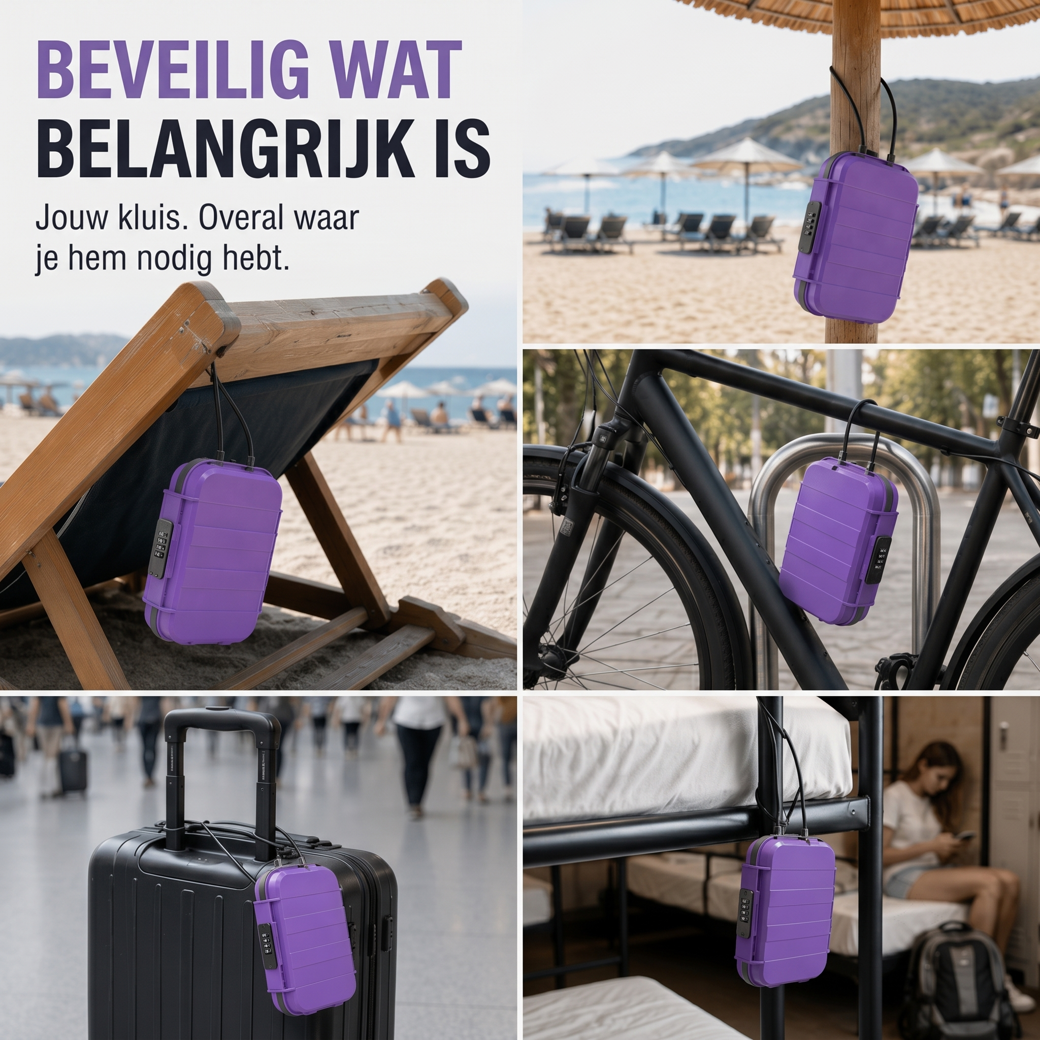 Calviro SafeLock™ Reiskluis