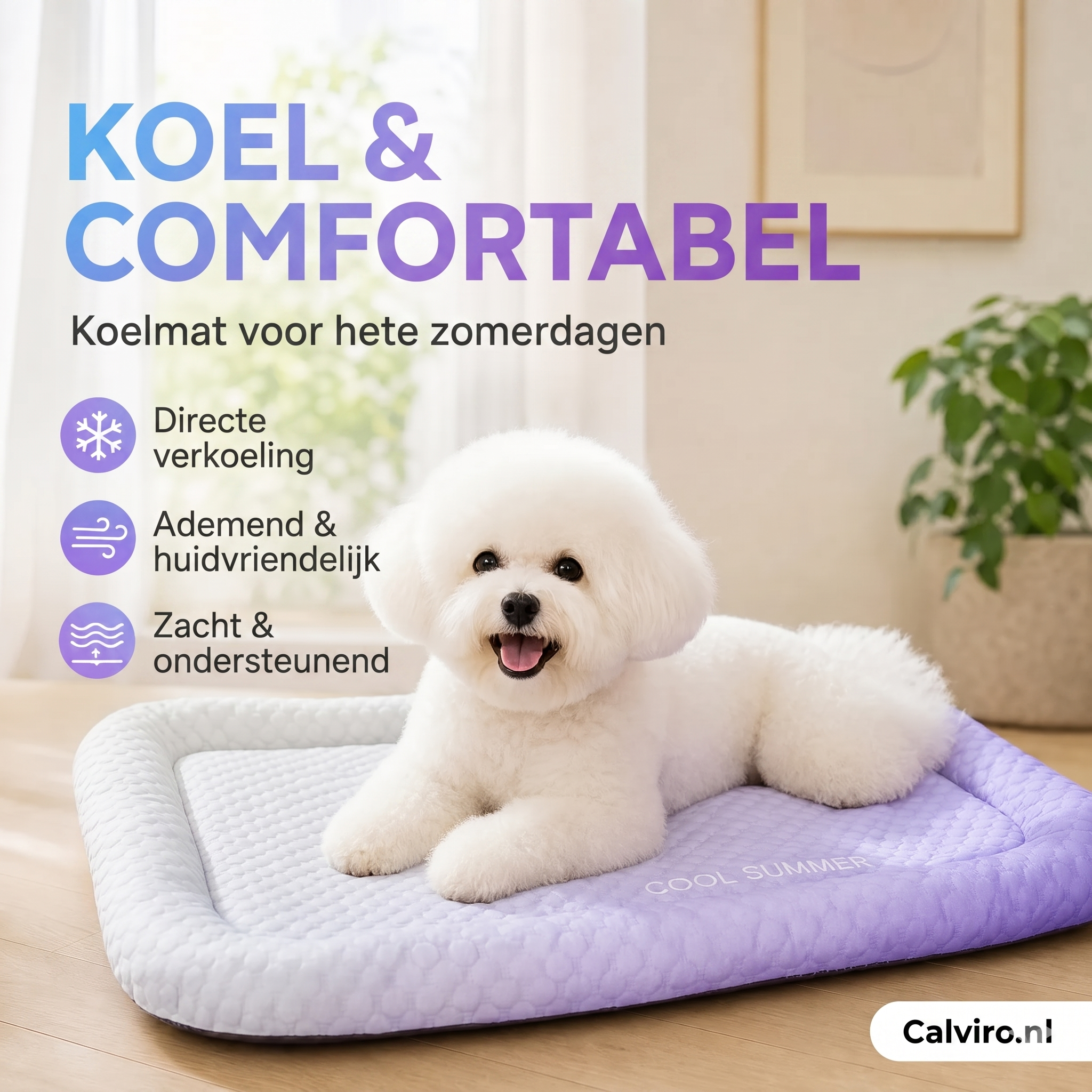 Calviro CoolPaws™ Verkoelende Huisdierenmat