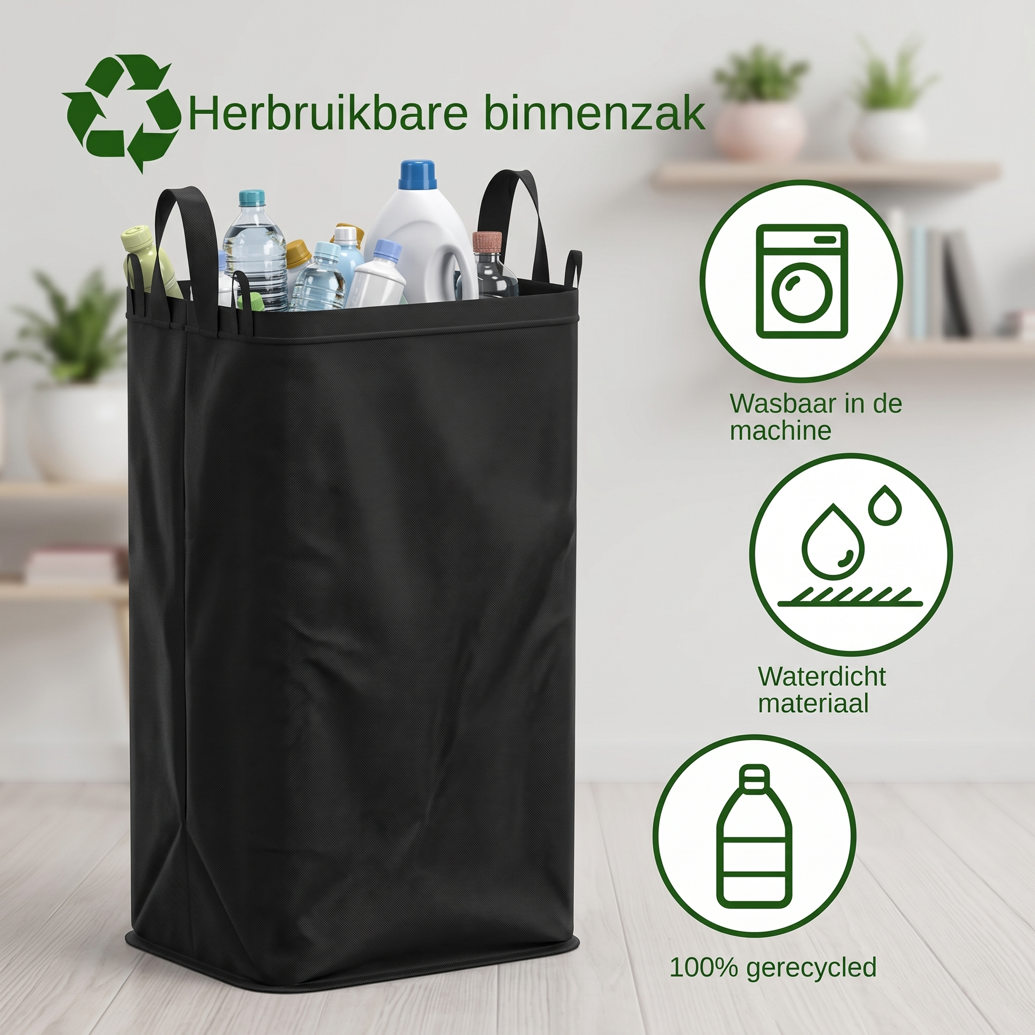 Calviro Opvouwbare Recycling Box