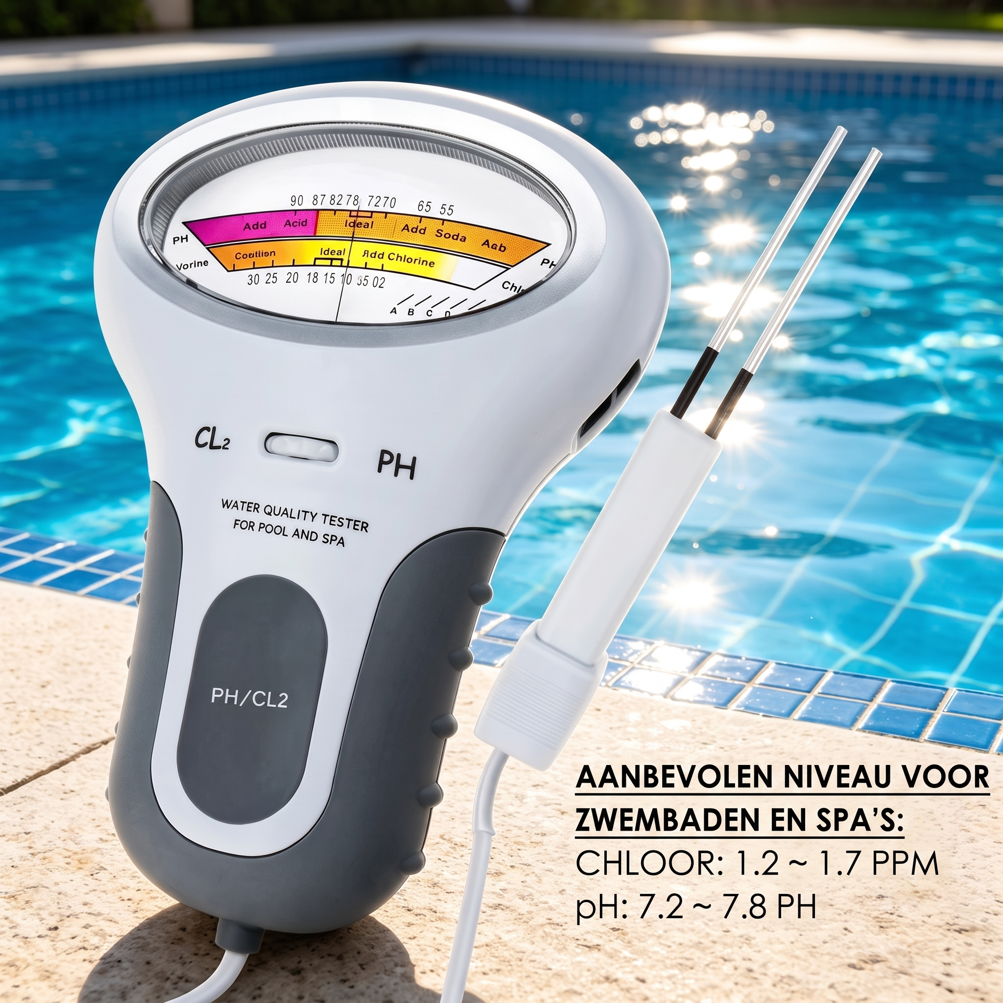 Calviro PoolCheck™ Digitale Zwembadtester