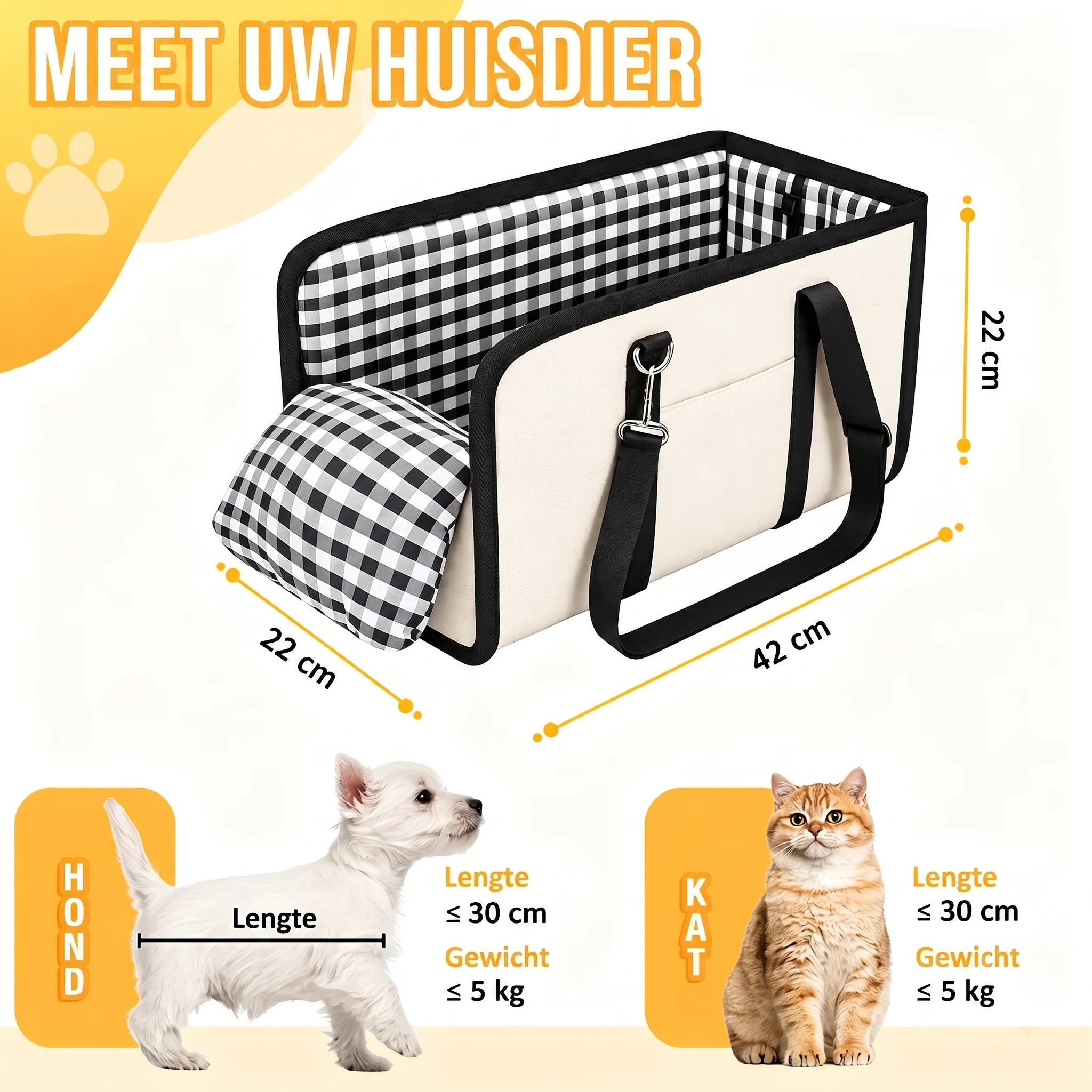 Calviro PawSeat™ Autostoeltje