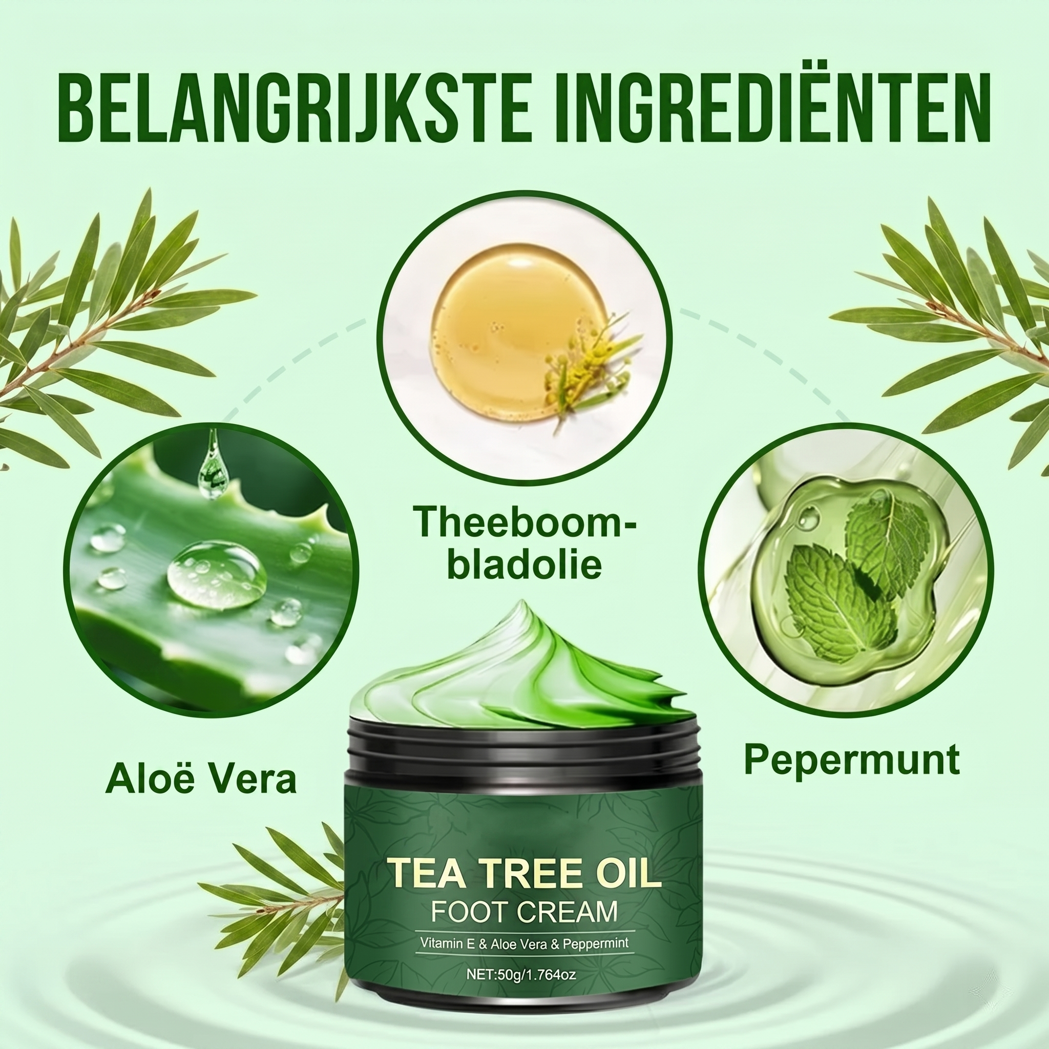 Calviro Verkoelende Voetcrème