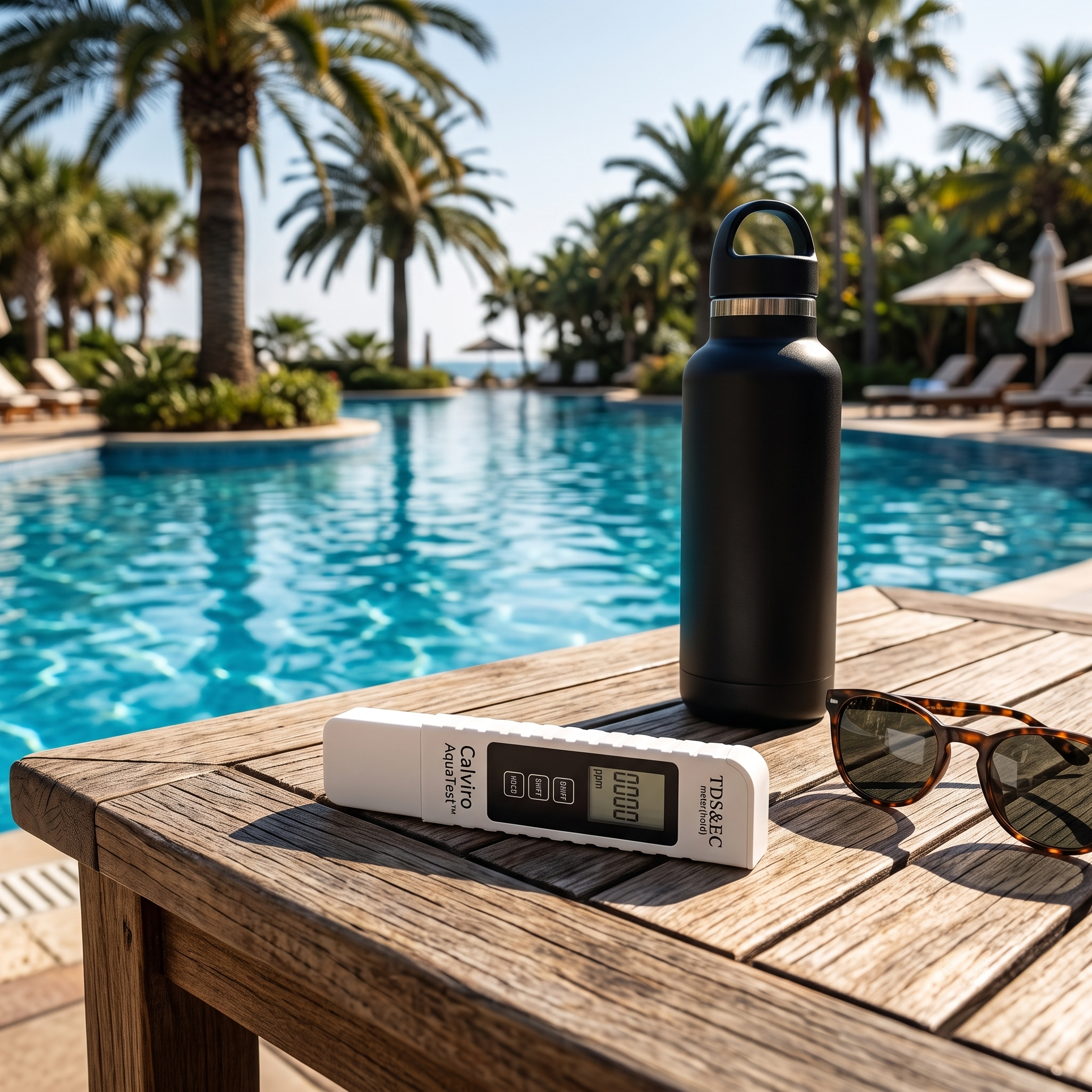 Calviro AquaTest™ 3-in-1 Waterkwaliteitsmeter