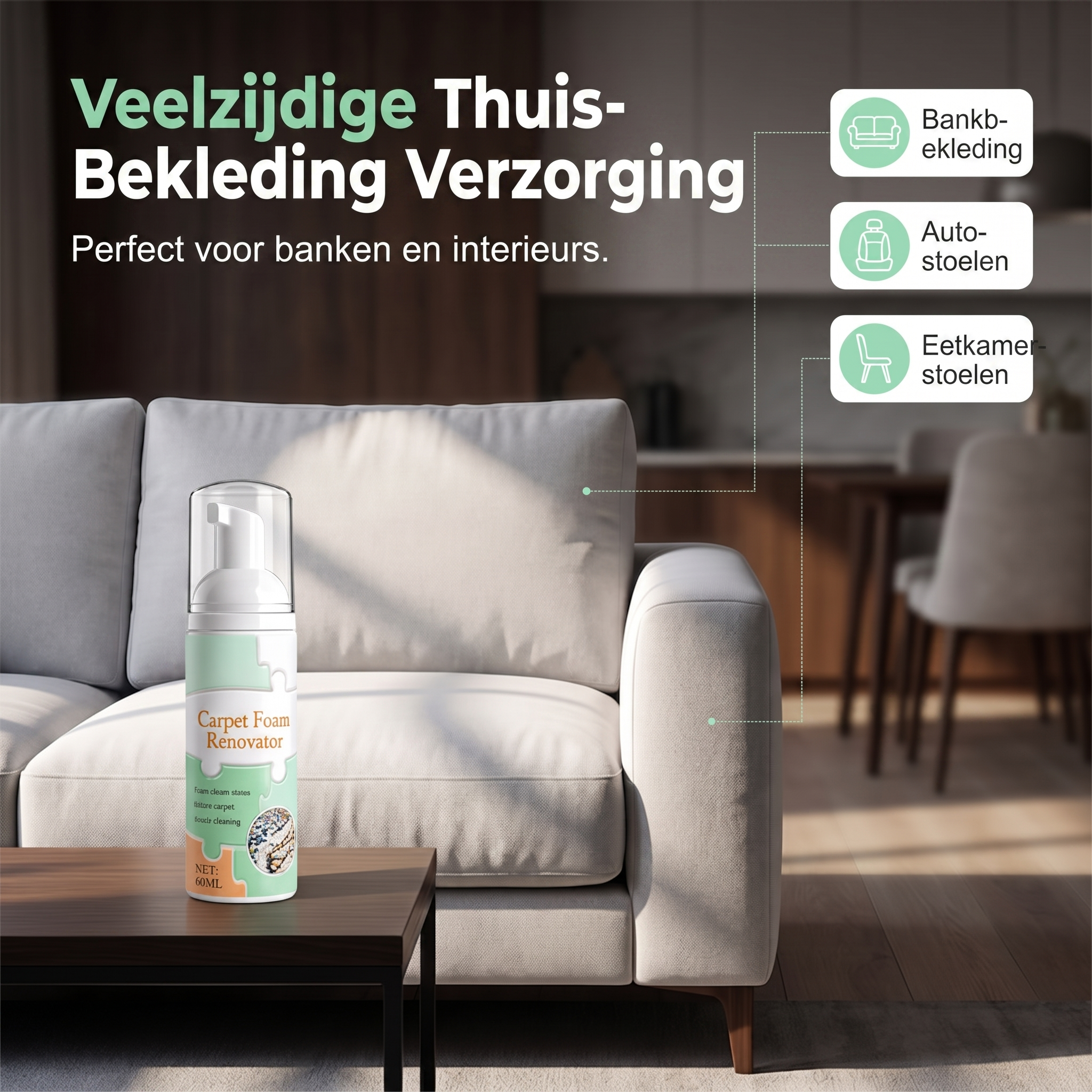 Calviro VlekFix™ Vlekkenschuim