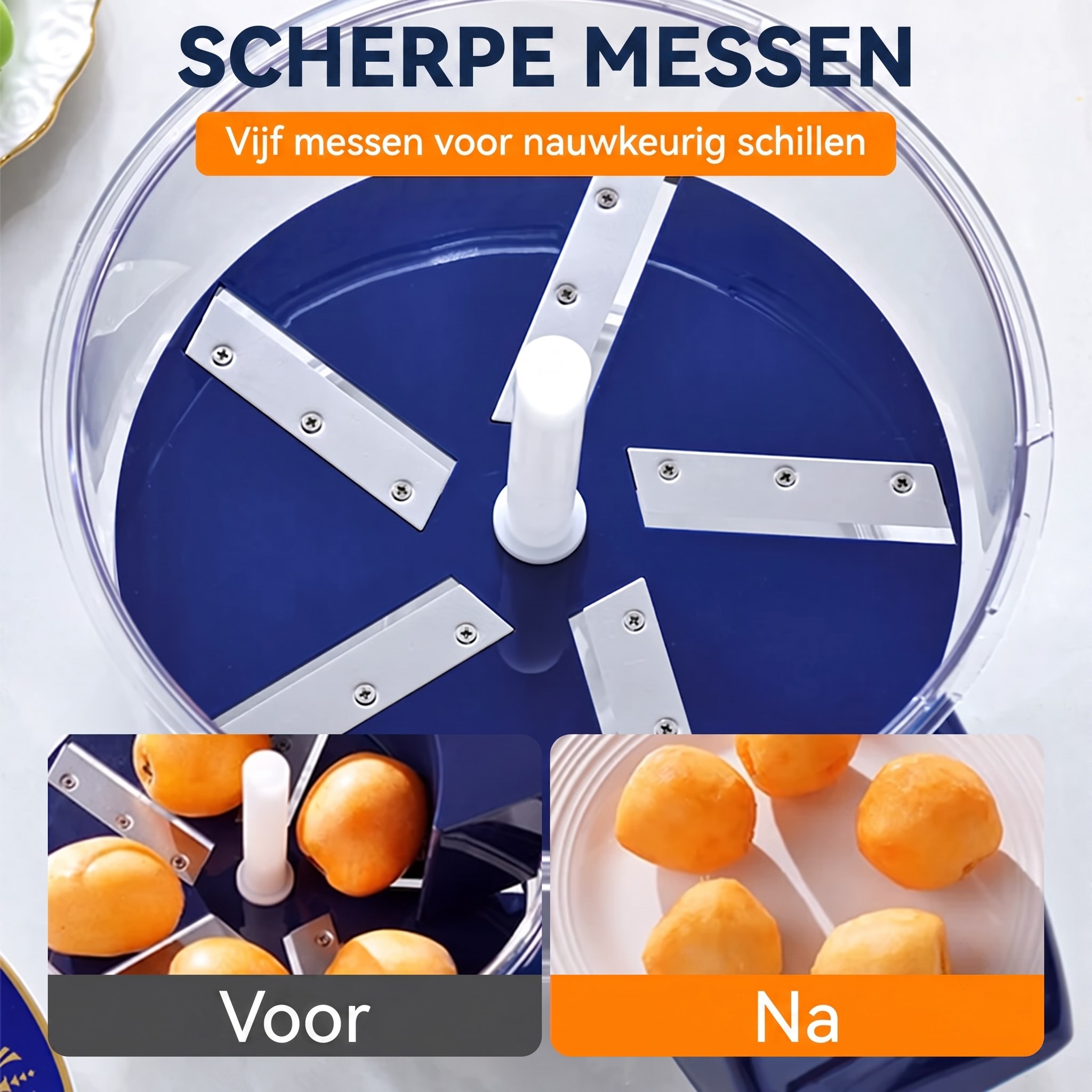 Calviro SpinPeel™ Elektrische Schiller