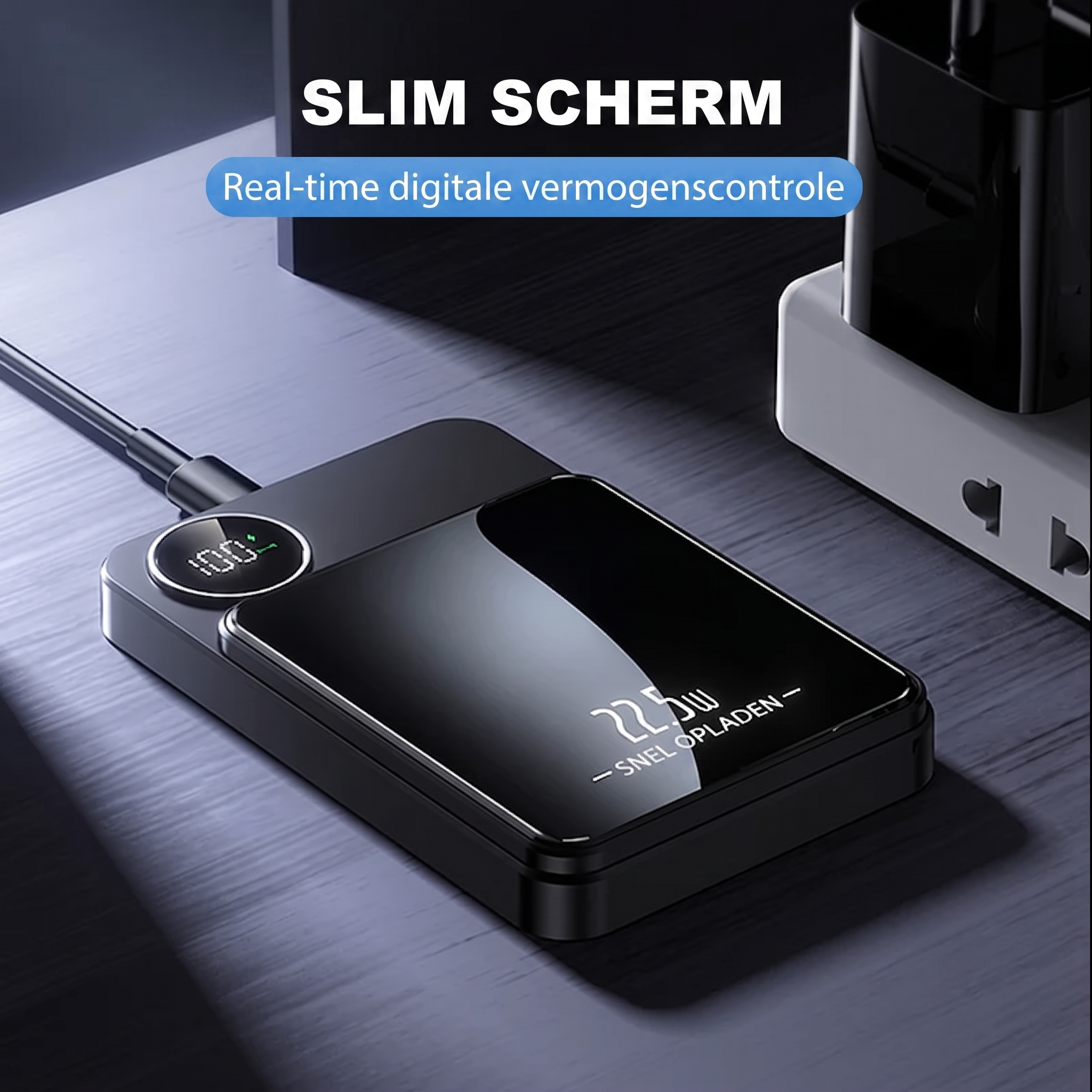 Calviro SnapCharge™ Magnetische Powerbank