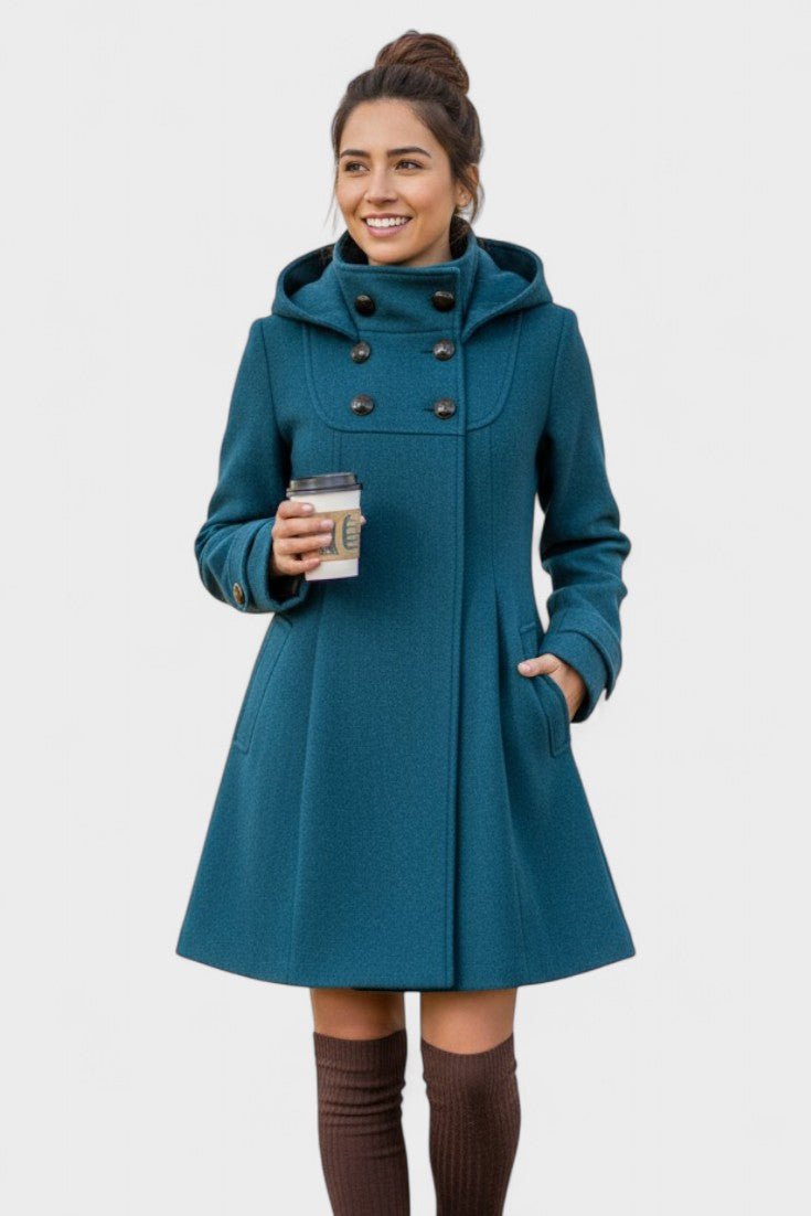 Lenka™ | Elegant jacka med huva