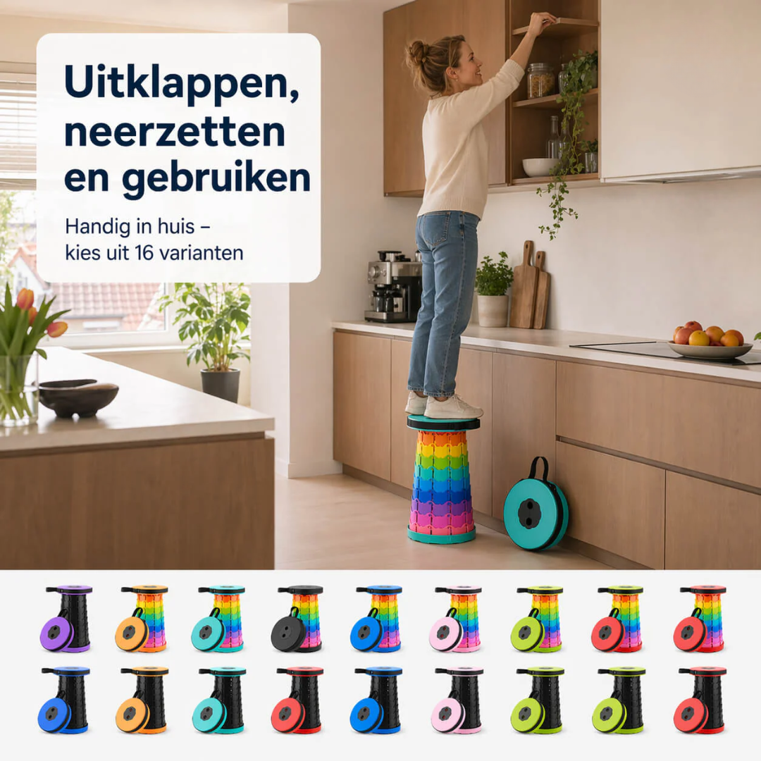 Calviro FlexSit™ Telescopische Kruk