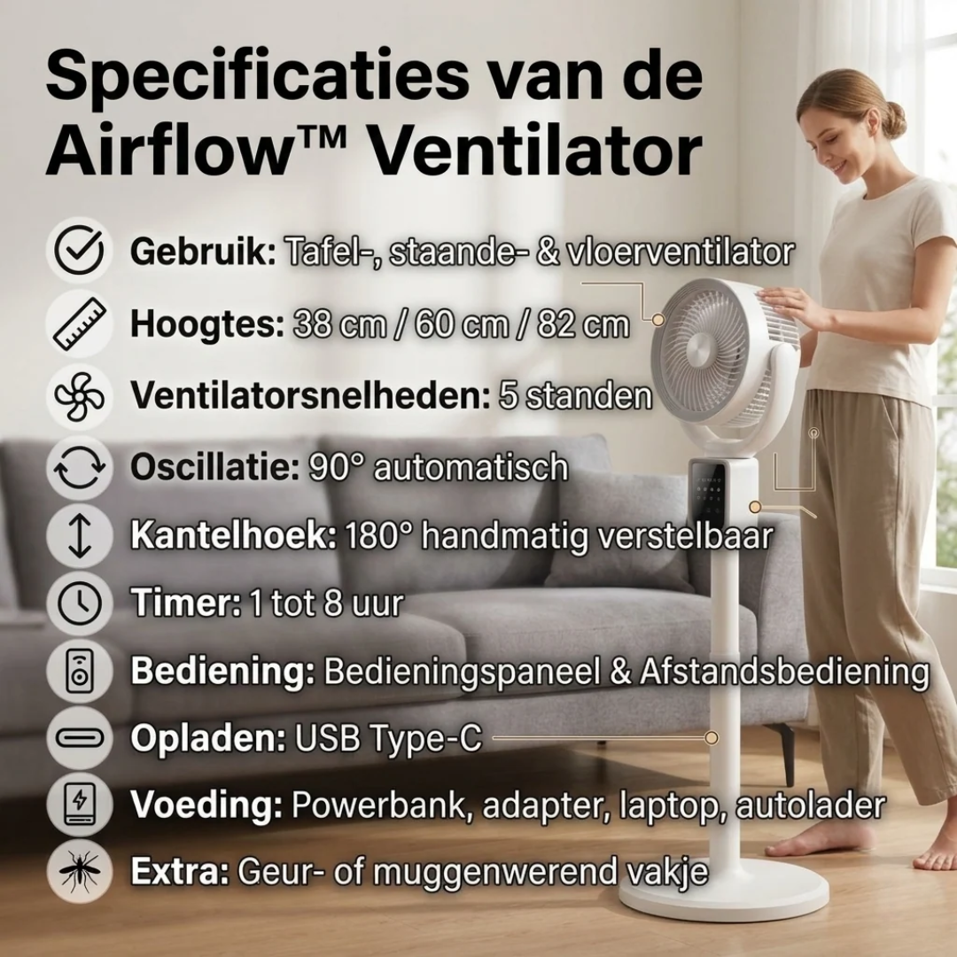 Calviro AirFlow™ Ventilator