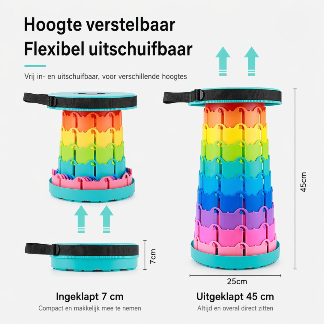 Calviro FlexSit™ Telescopische Kruk
