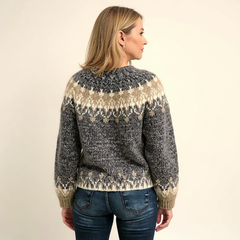 Maarit™ - Klassisk isländsk ulltröja
