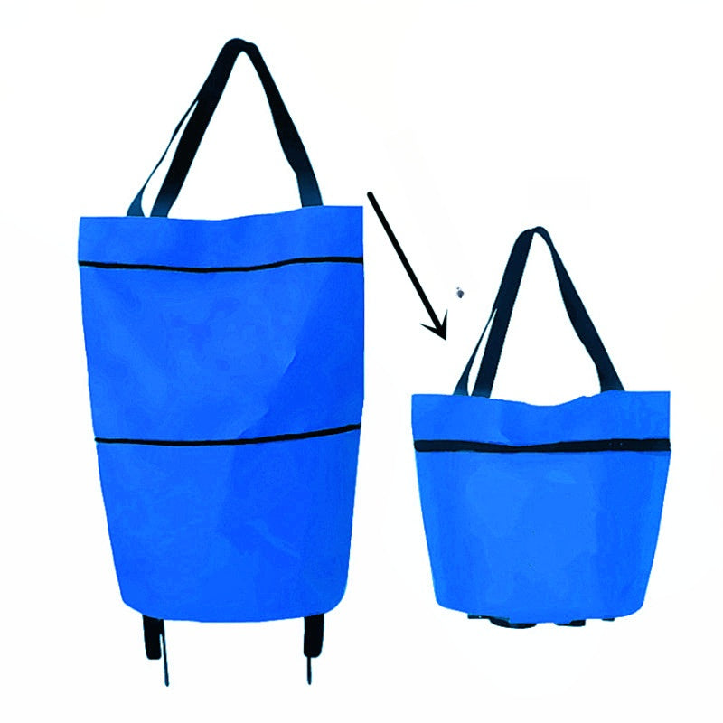Calviro RollGo™ Opvouwbare Boodschappentrolley