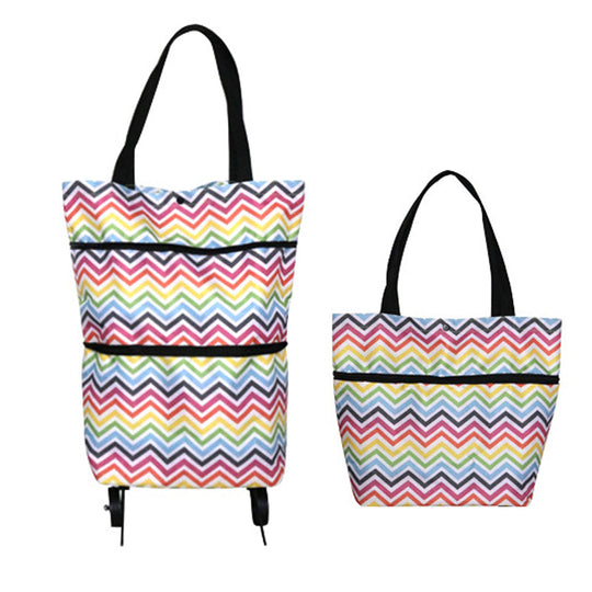 Calviro RollGo™ Opvouwbare Boodschappentrolley