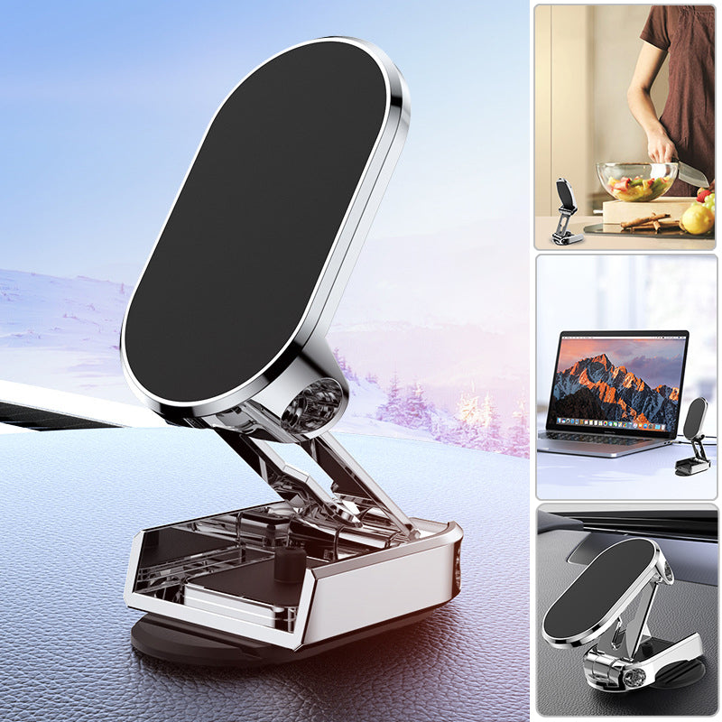 Metalen opvouwbare autotelefoonhouder