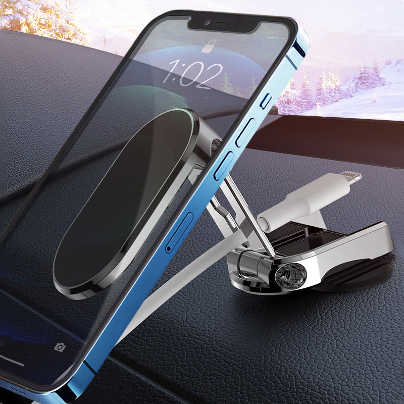 Metalen opvouwbare autotelefoonhouder