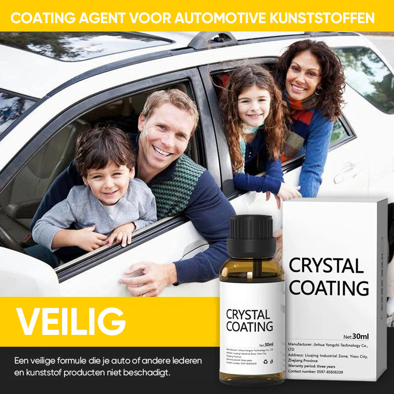 Coatingmiddel voor auto-kunststoffen