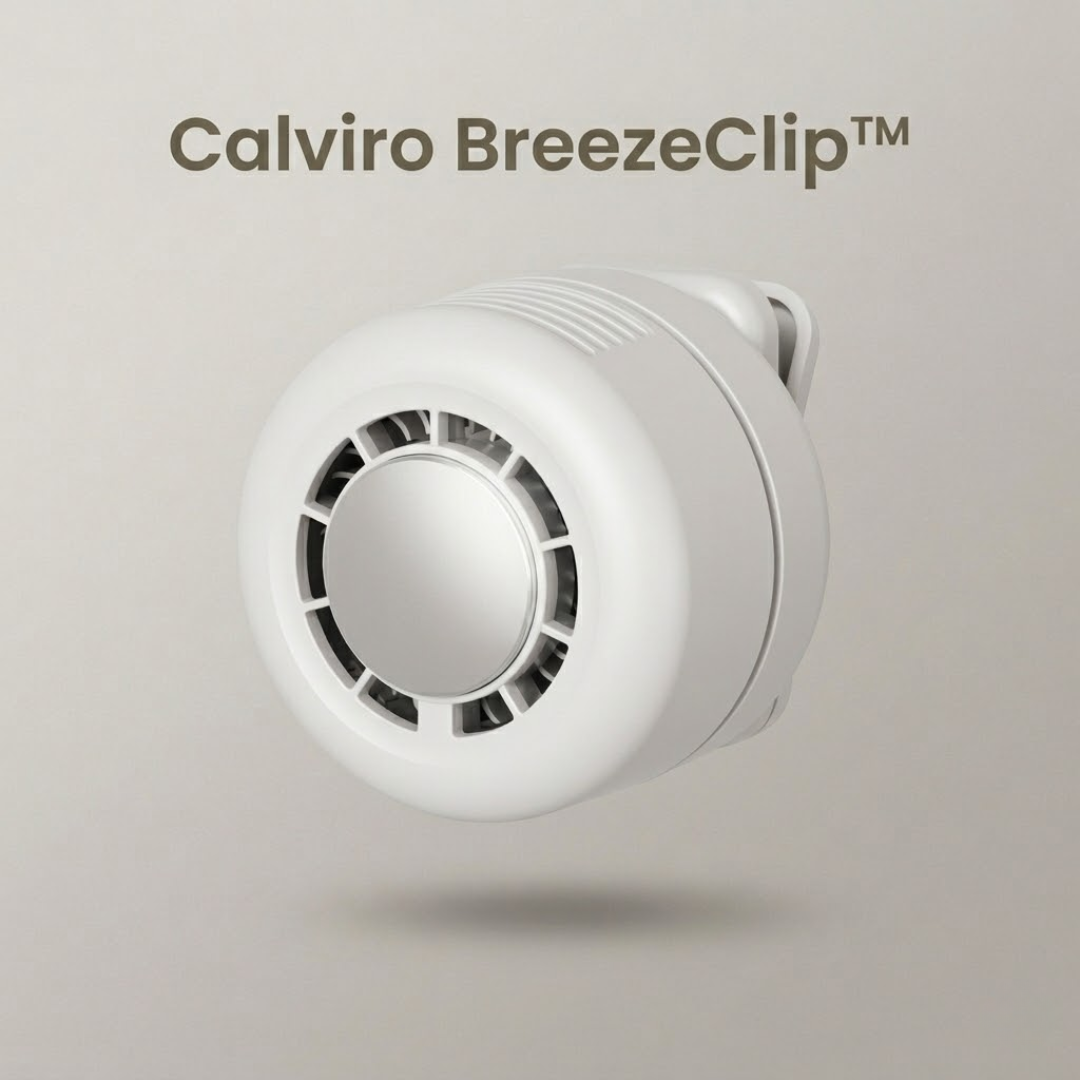 Calviro BreezeClip™ Mini Ventilator