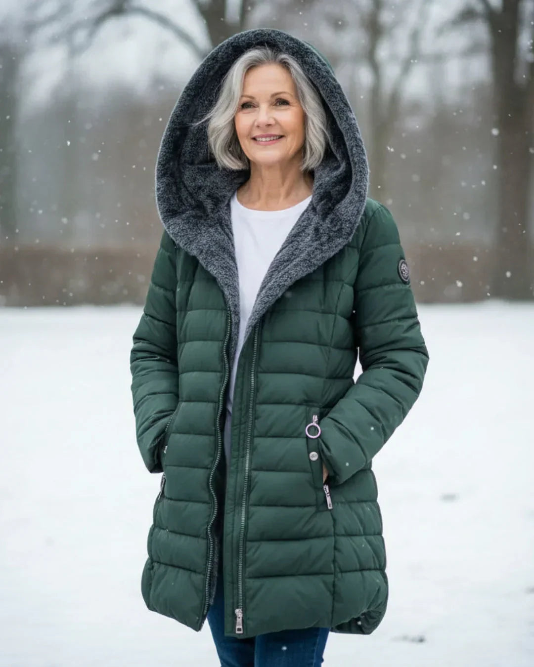 Olivia | Vadderad vinterjacka