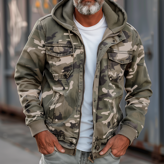 Sami - Jas med camouflage-mönster