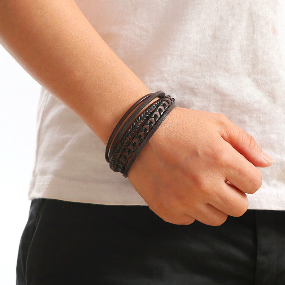 Ragnar - Nordiskt Flätat Armband