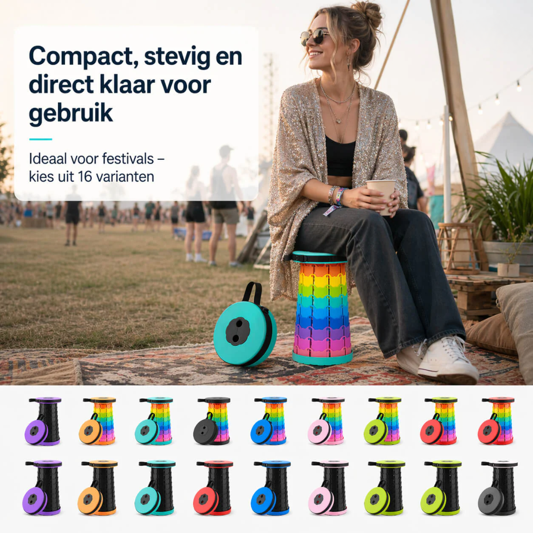 Calviro FlexSit™ Telescopische Kruk
