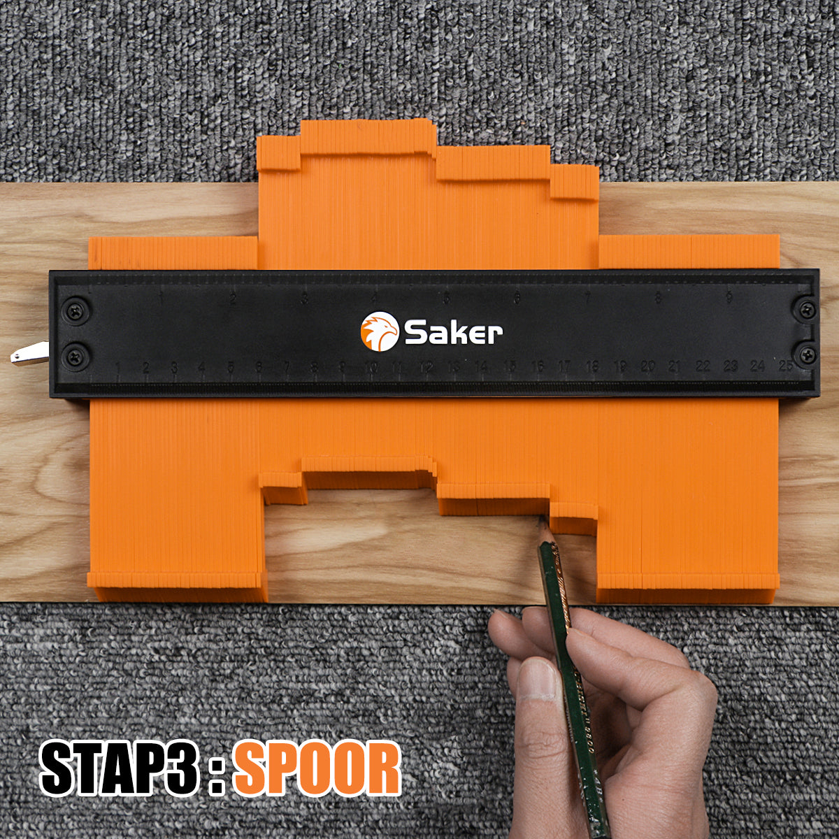 Saker®Contour Meter Profiel Tool