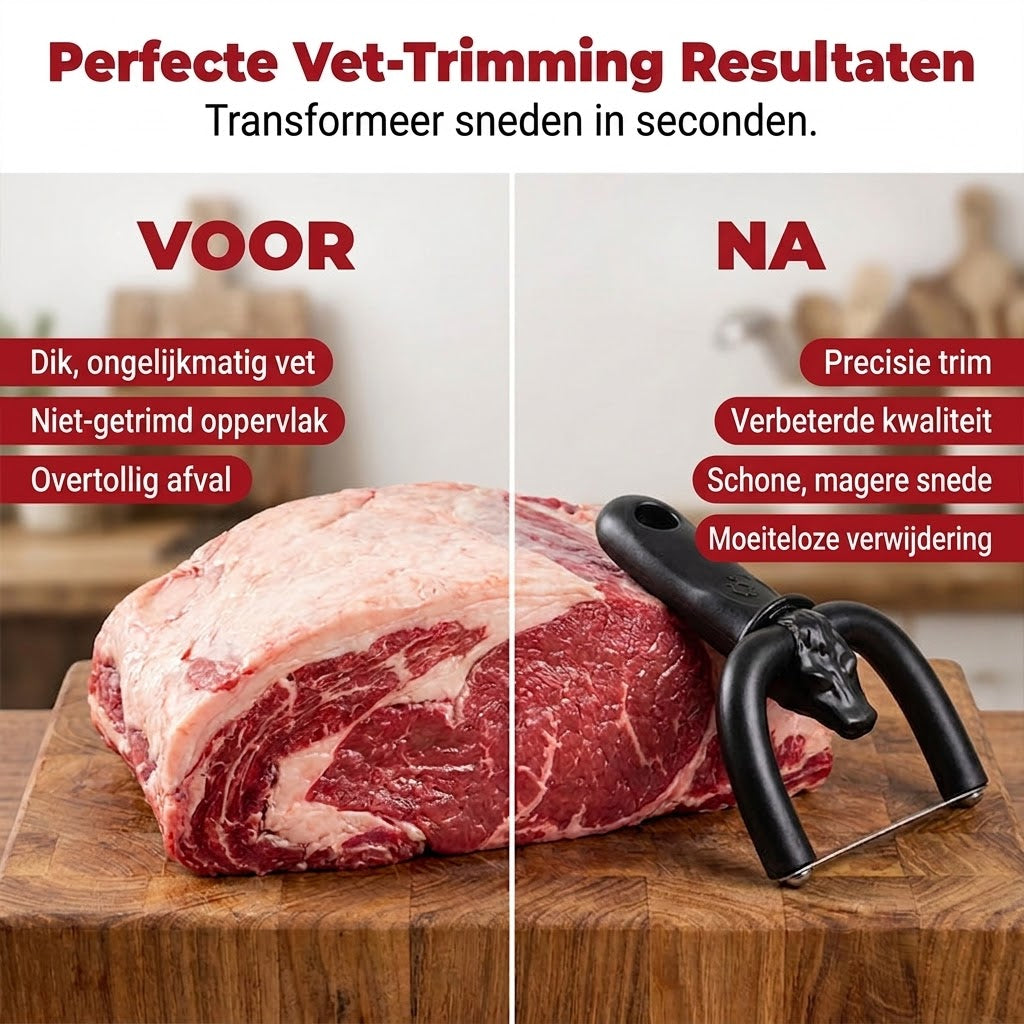 Calviro Slagerstrek™ Vet- en Zeenverwijderaar