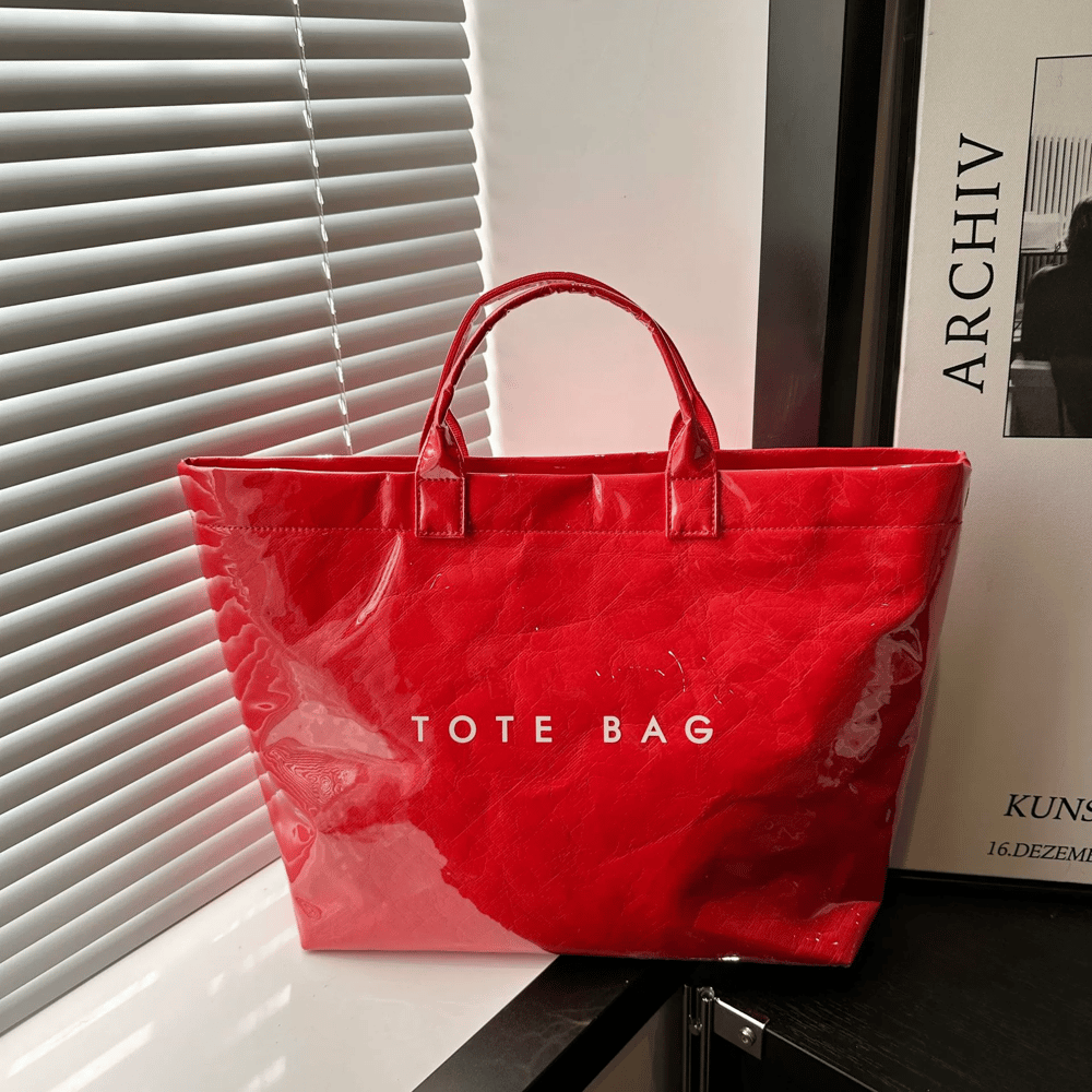 Vardaglig Tryckt Tote-väska