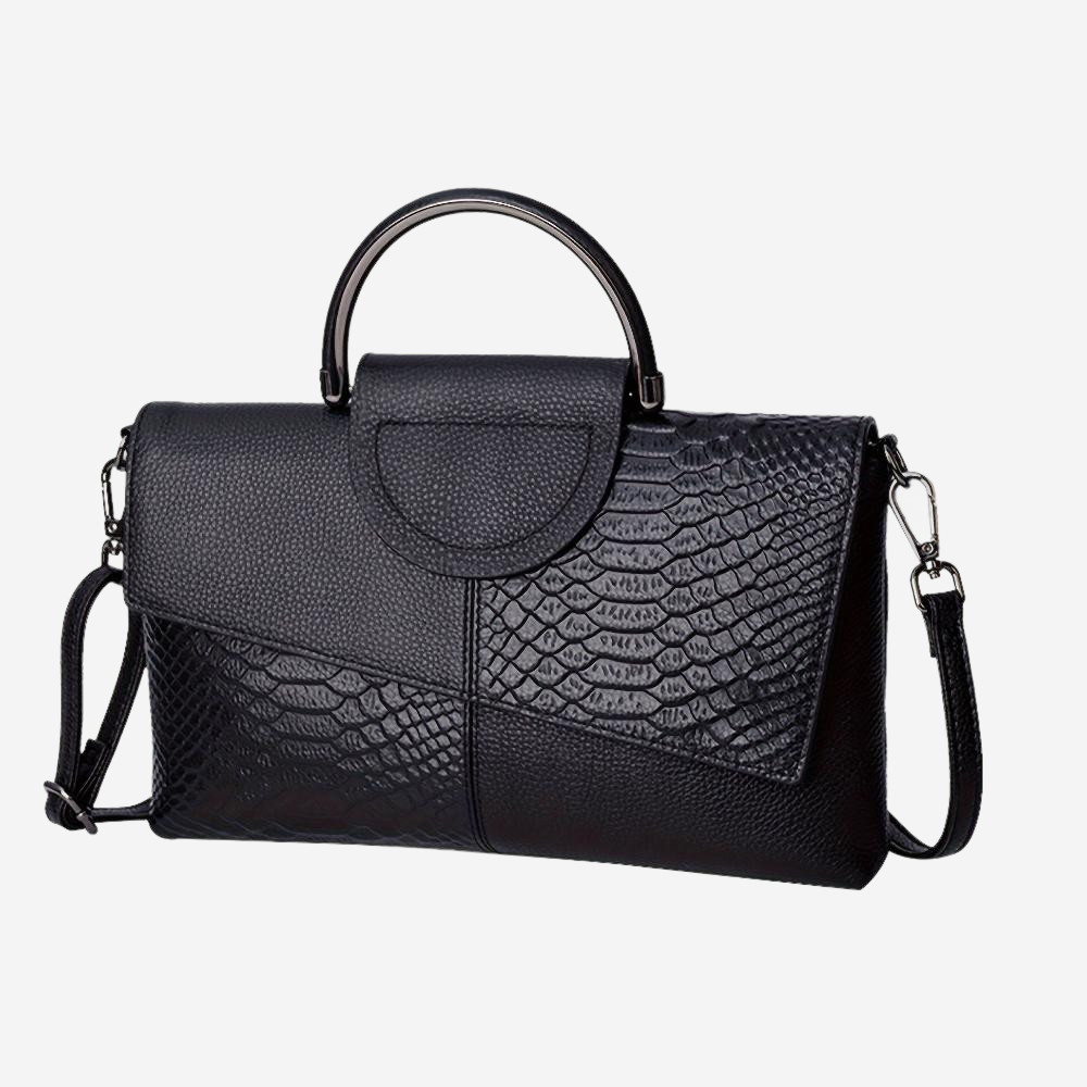 Elvelia™  | Handväska med Opulent Krokodilsmönster