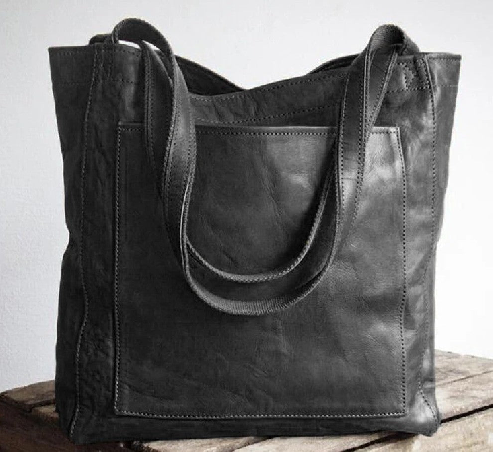 Ella™ - Klassisk Läder Tote