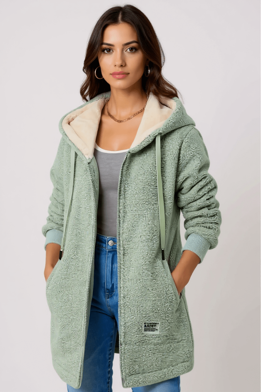 Birgitta™ | Elegant fleecejacka i nordisk design