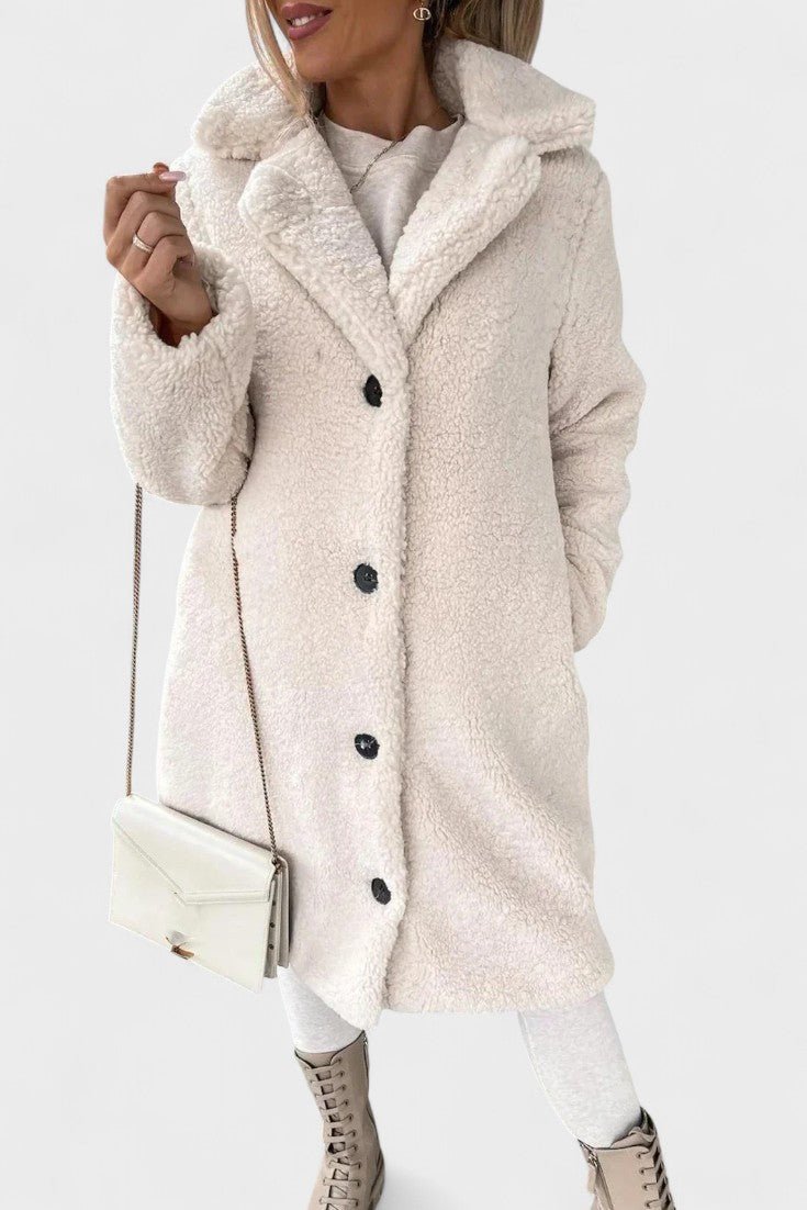 Birgitte™ | Elegant teddyjacka i lyxig design