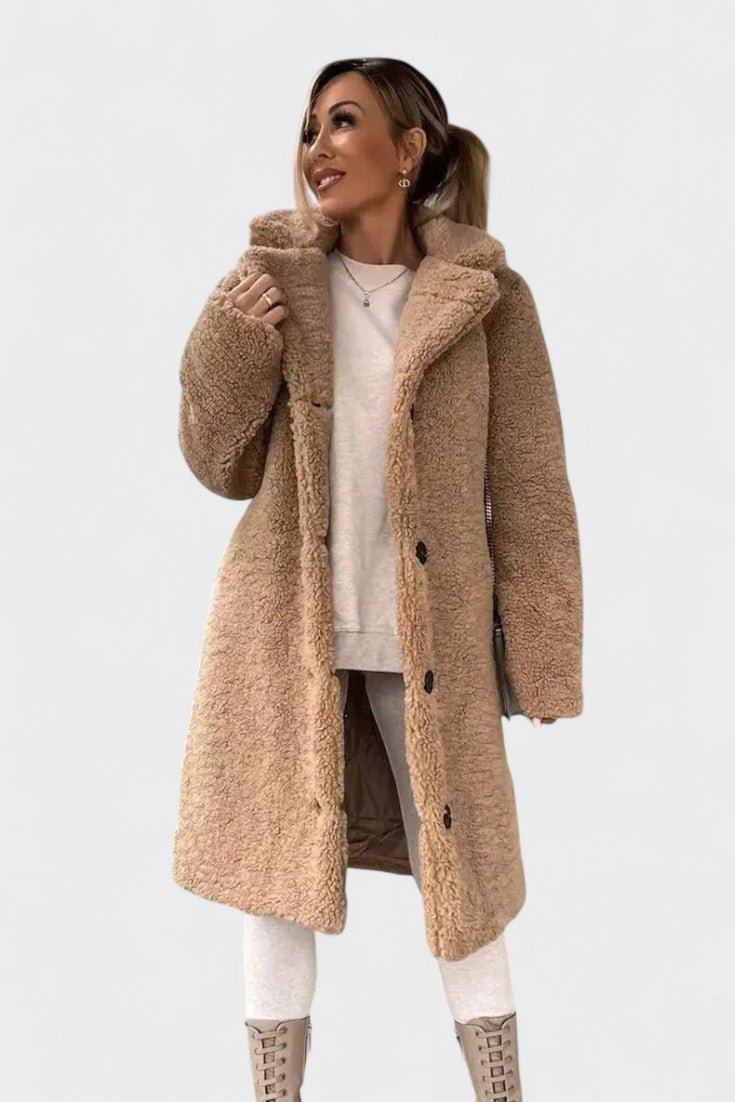 Birgitte™ | Elegant teddyjacka i lyxig design