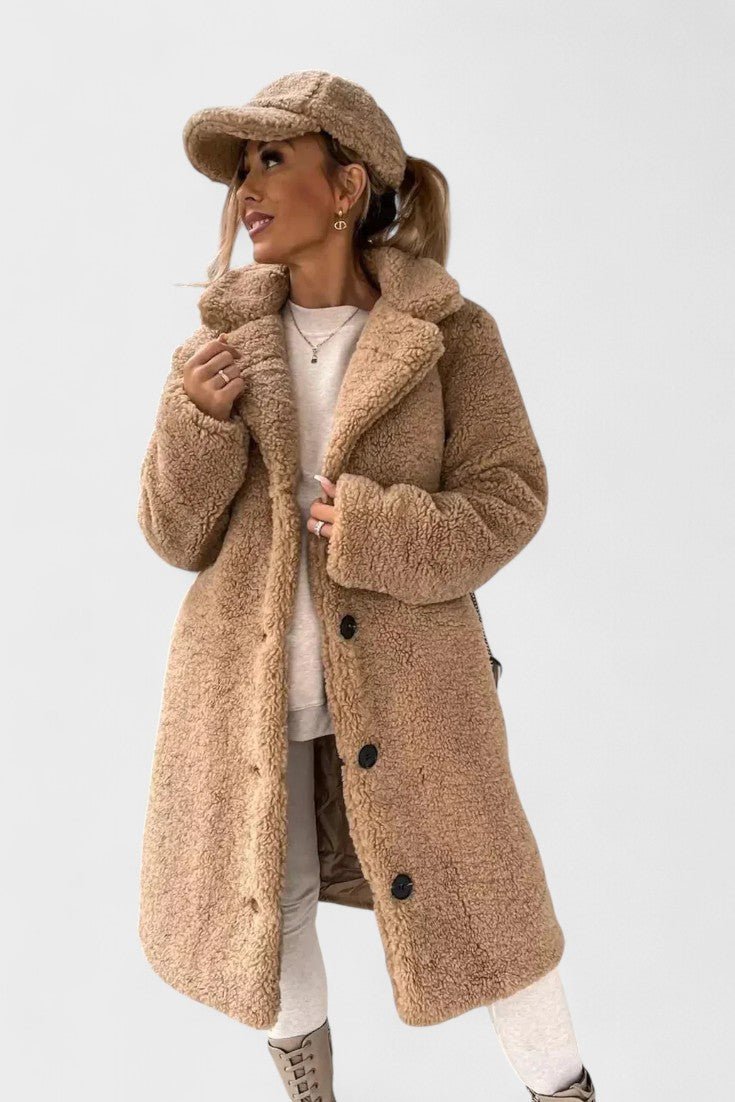 Birgitte™ | Elegant teddyjacka i lyxig design