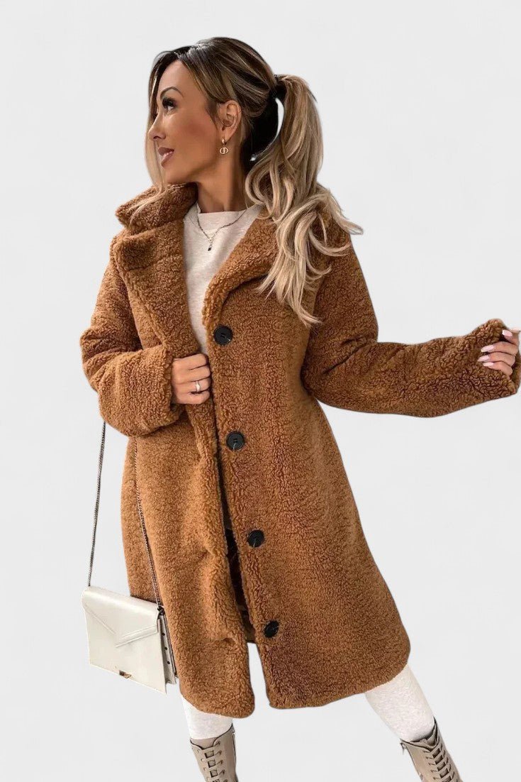 Birgitte™ | Elegant teddyjacka i lyxig design