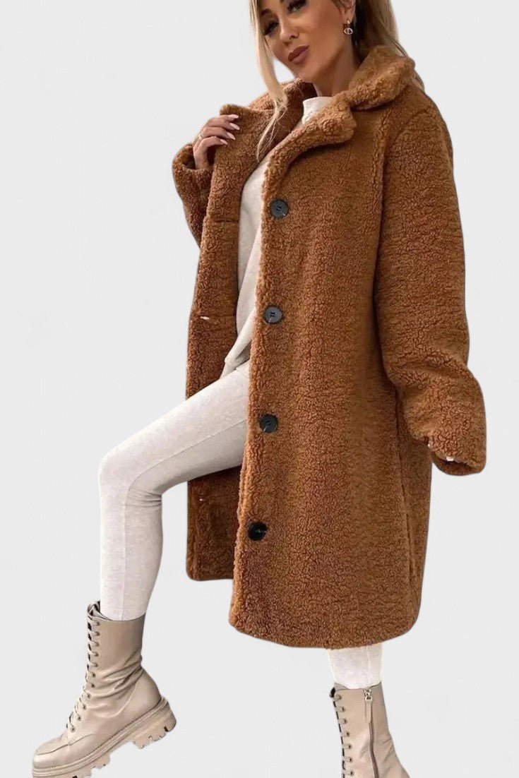 Birgitte™ | Elegant teddyjacka i lyxig design