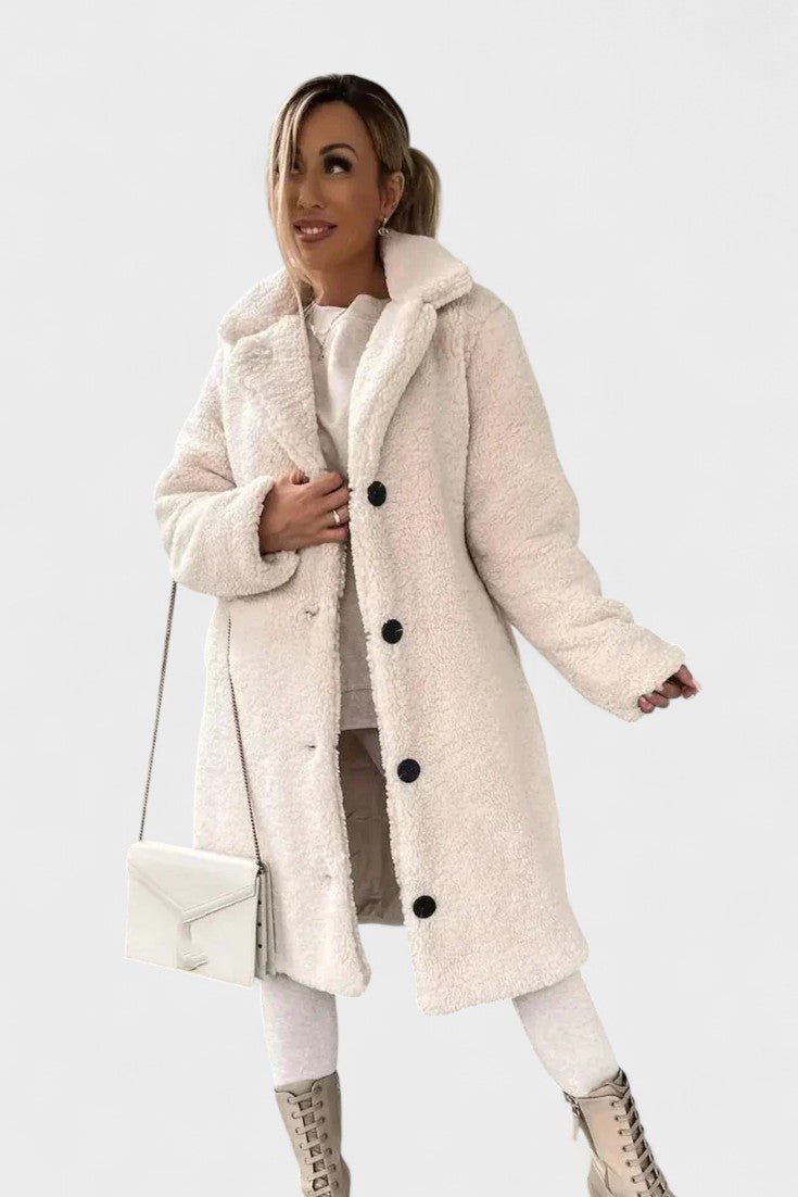 Birgitte™ | Elegant teddyjacka i lyxig design