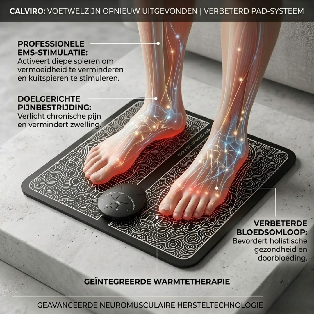 Calviro EMS Voetmassage Pad