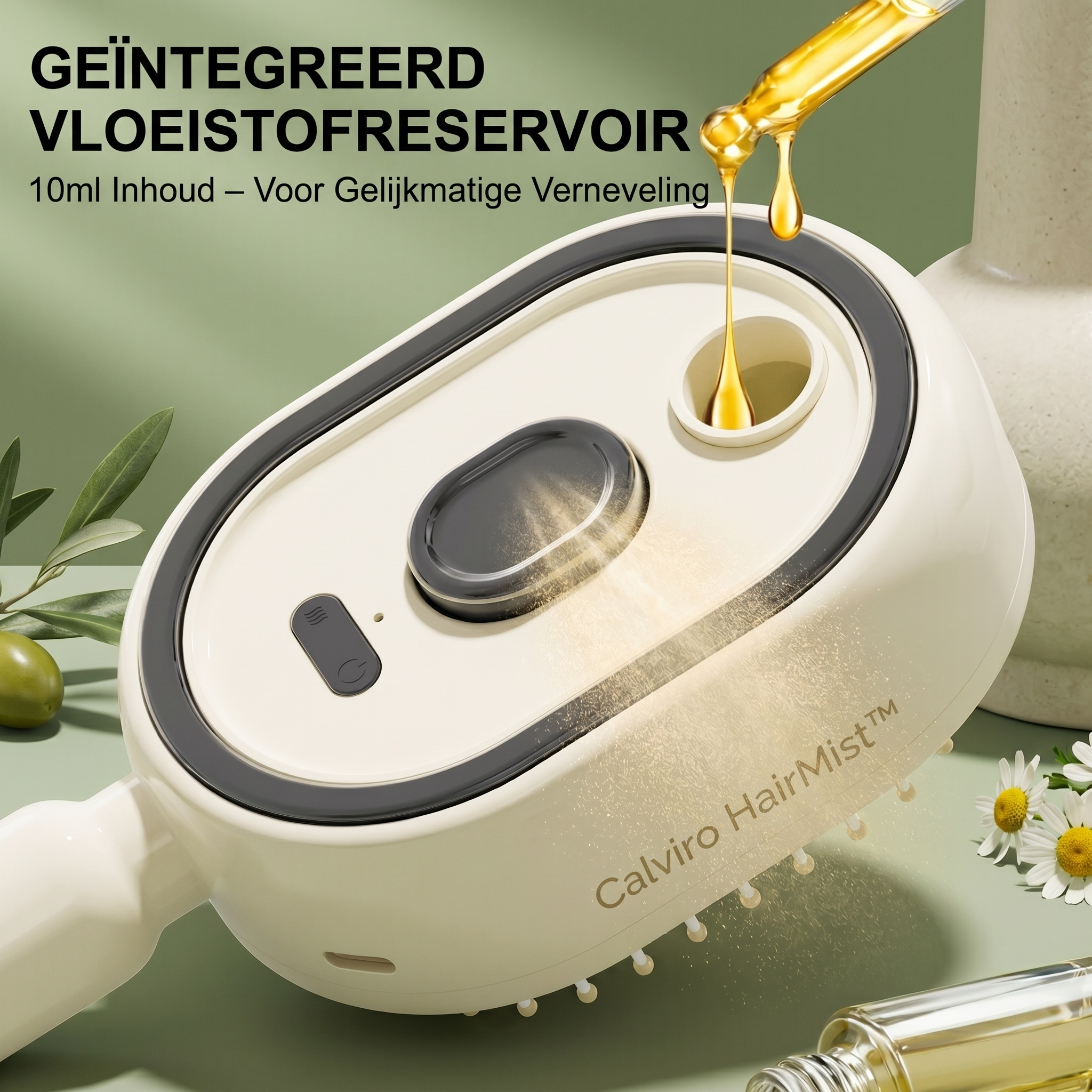 Calviro HairMist™ Verzorgende Sprayborstel