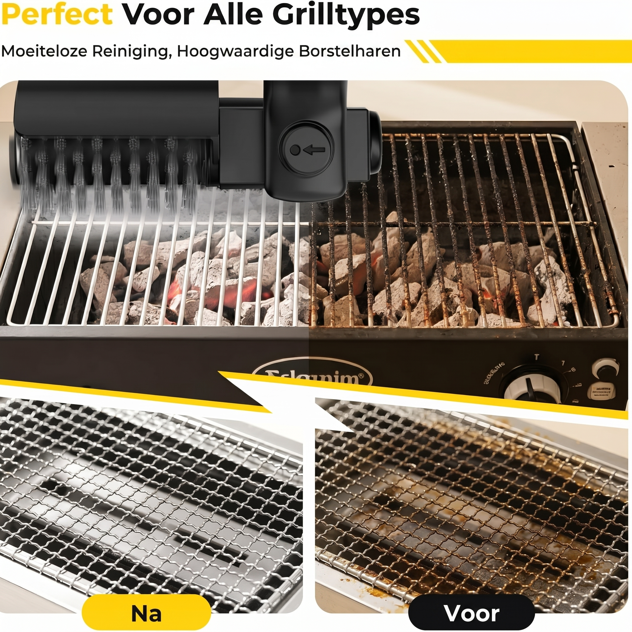 Calviro TurboClean BBQ Borstel